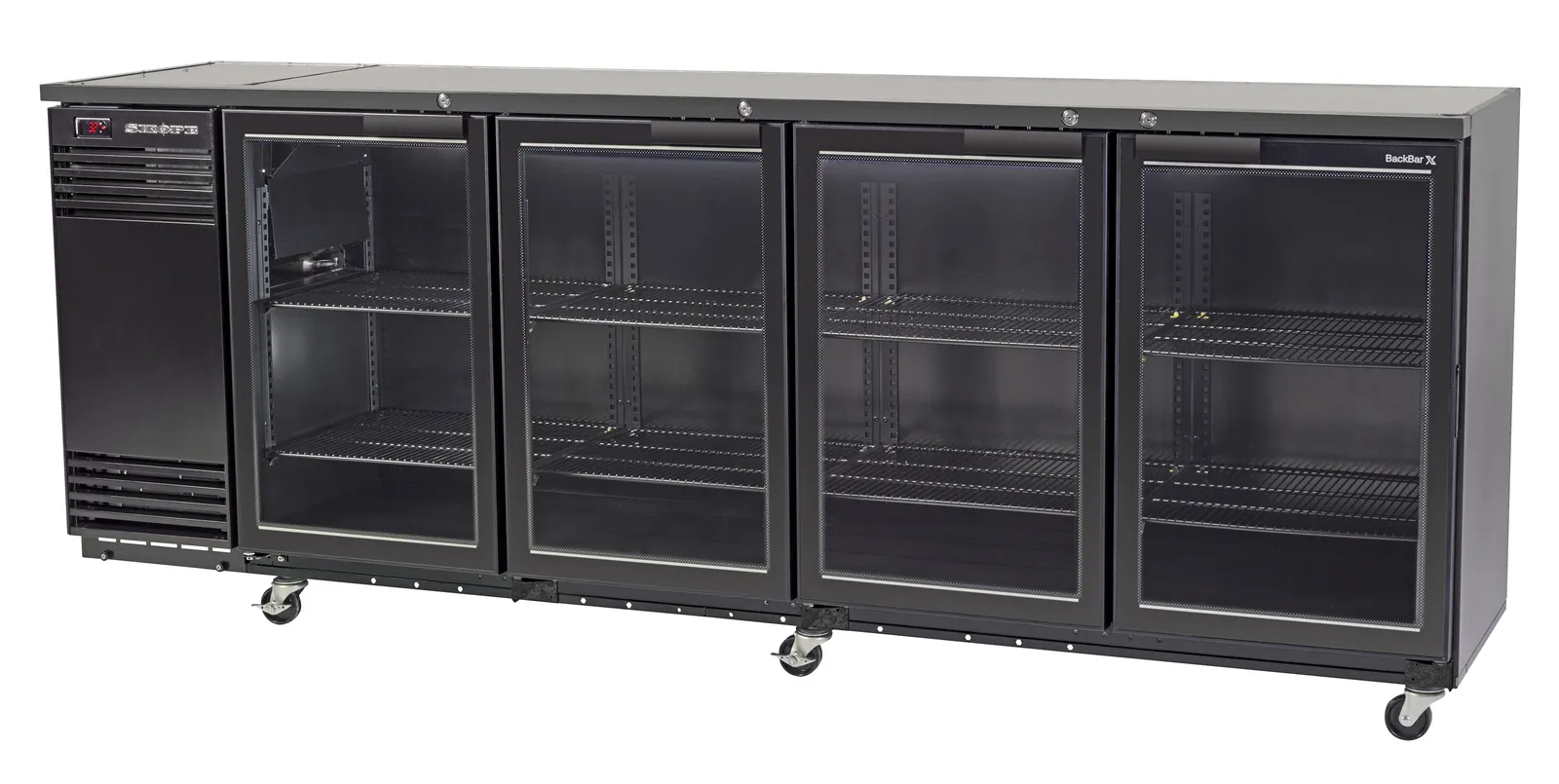 Glass Door Under Bench Fridges