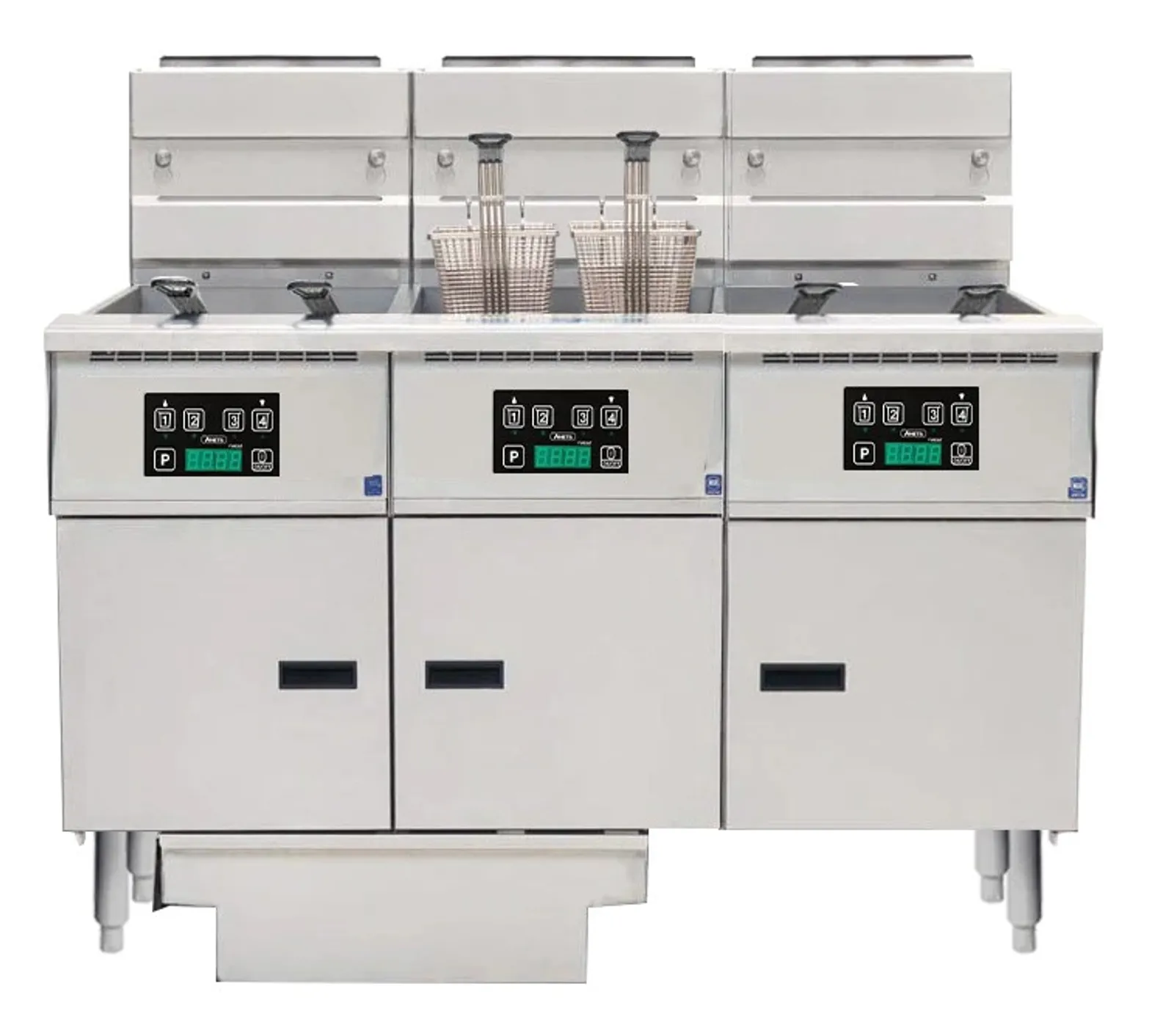 Anets FDAGP355D Platinum Series - 3 Bank Fryer Filter Drawer