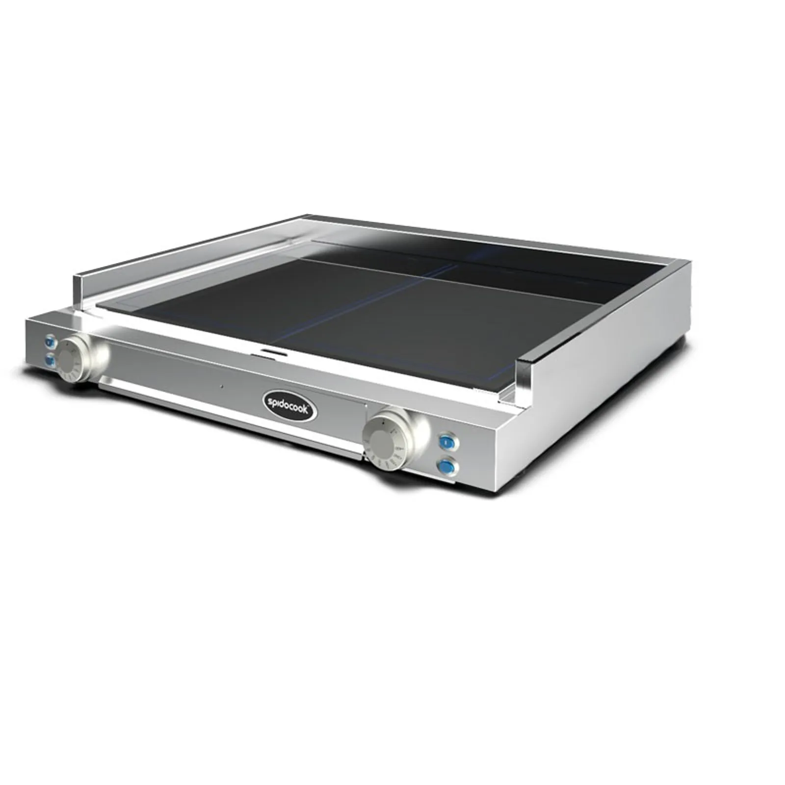 SpidoCook SP300 SpidoFlat - Double Ceramic Glass Plate