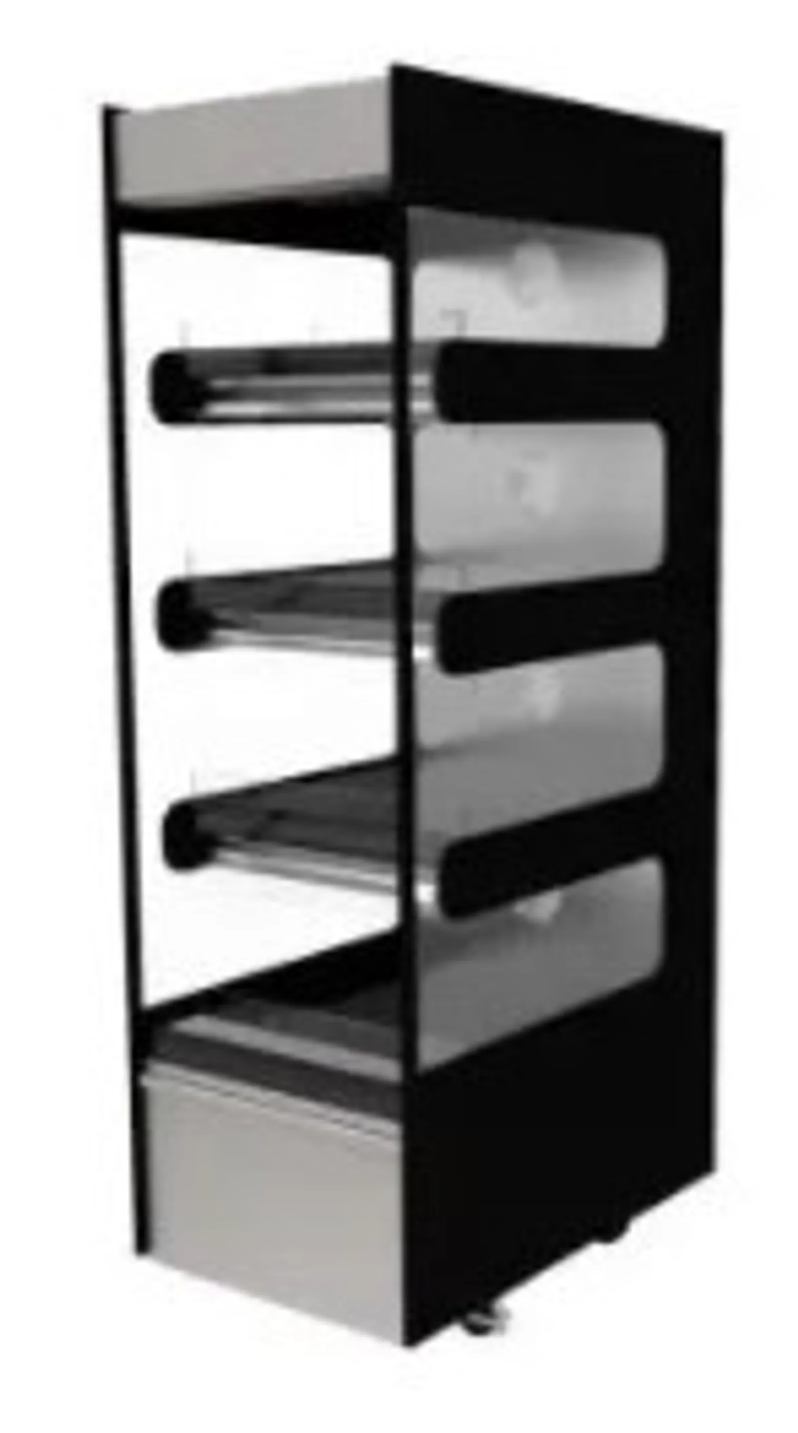 Flexeserve 4 Tier NUE-FXZNA60S4Q Floor Standing Unit