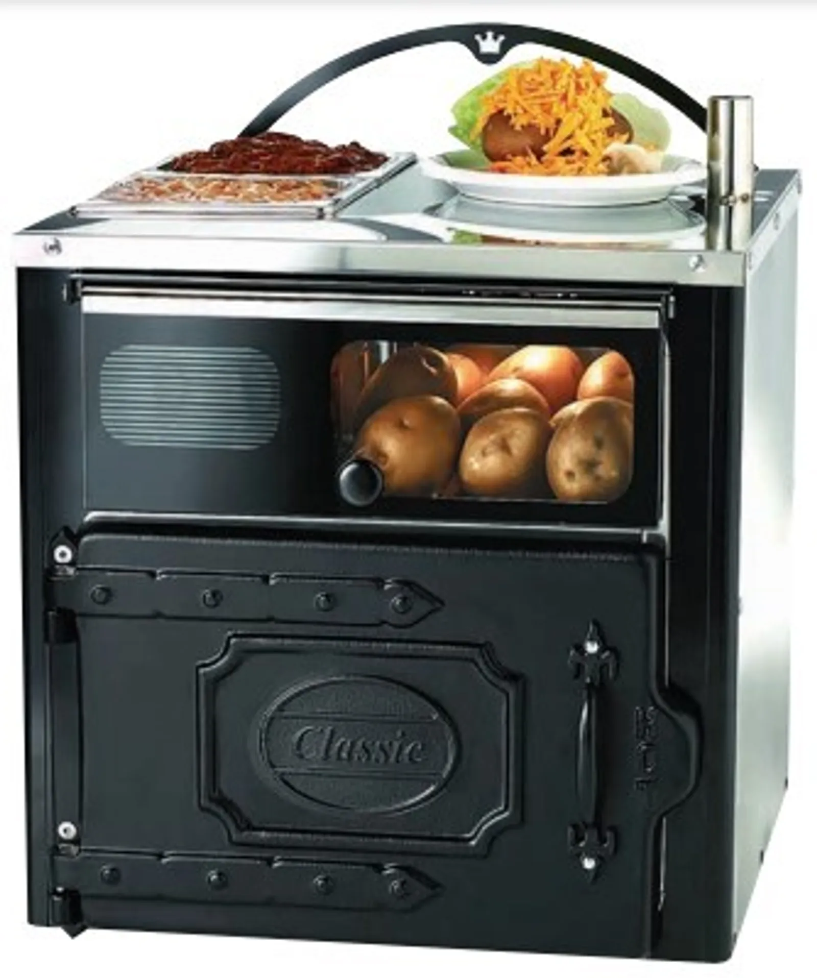 King Edward KEE-CLCOMPBLK - Classic Compact Potato Bakers