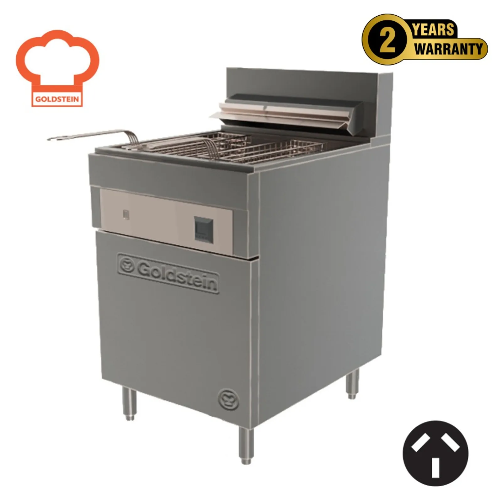 Goldstein FRE181DL - Electric Single Pan Rapid Fryer