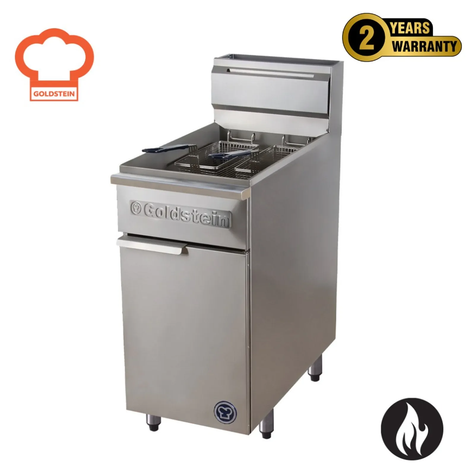 Goldstein TGF1M/400L 800 Series - Single Pan Turbo Fryer