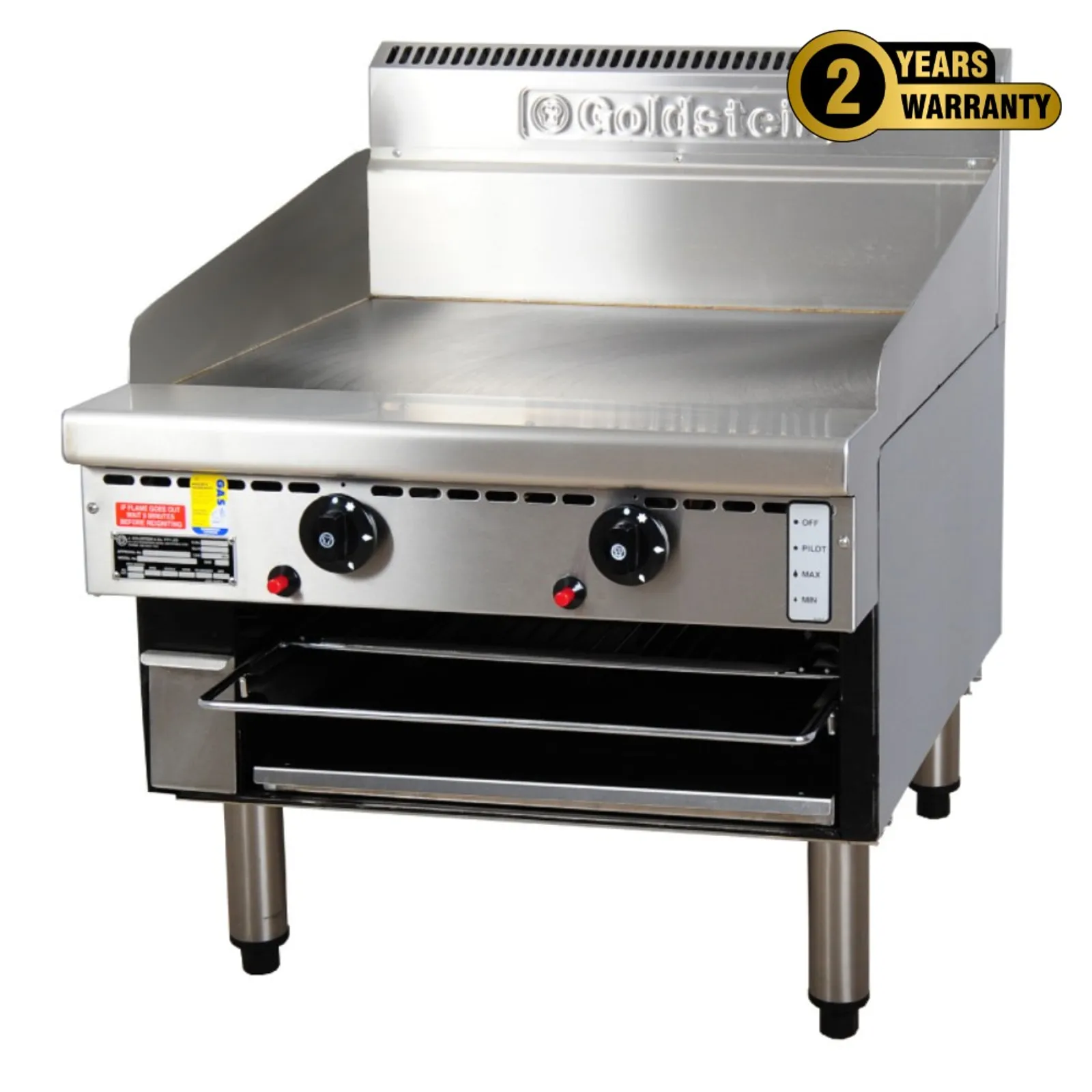 Goldstein GPGDBSA24 800 Series Griddle Plate