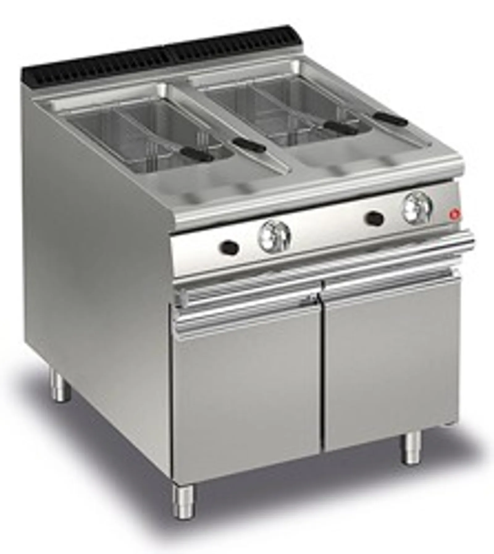 Baron Q70FRI/G815 Double Pan Gas Deep Fryer