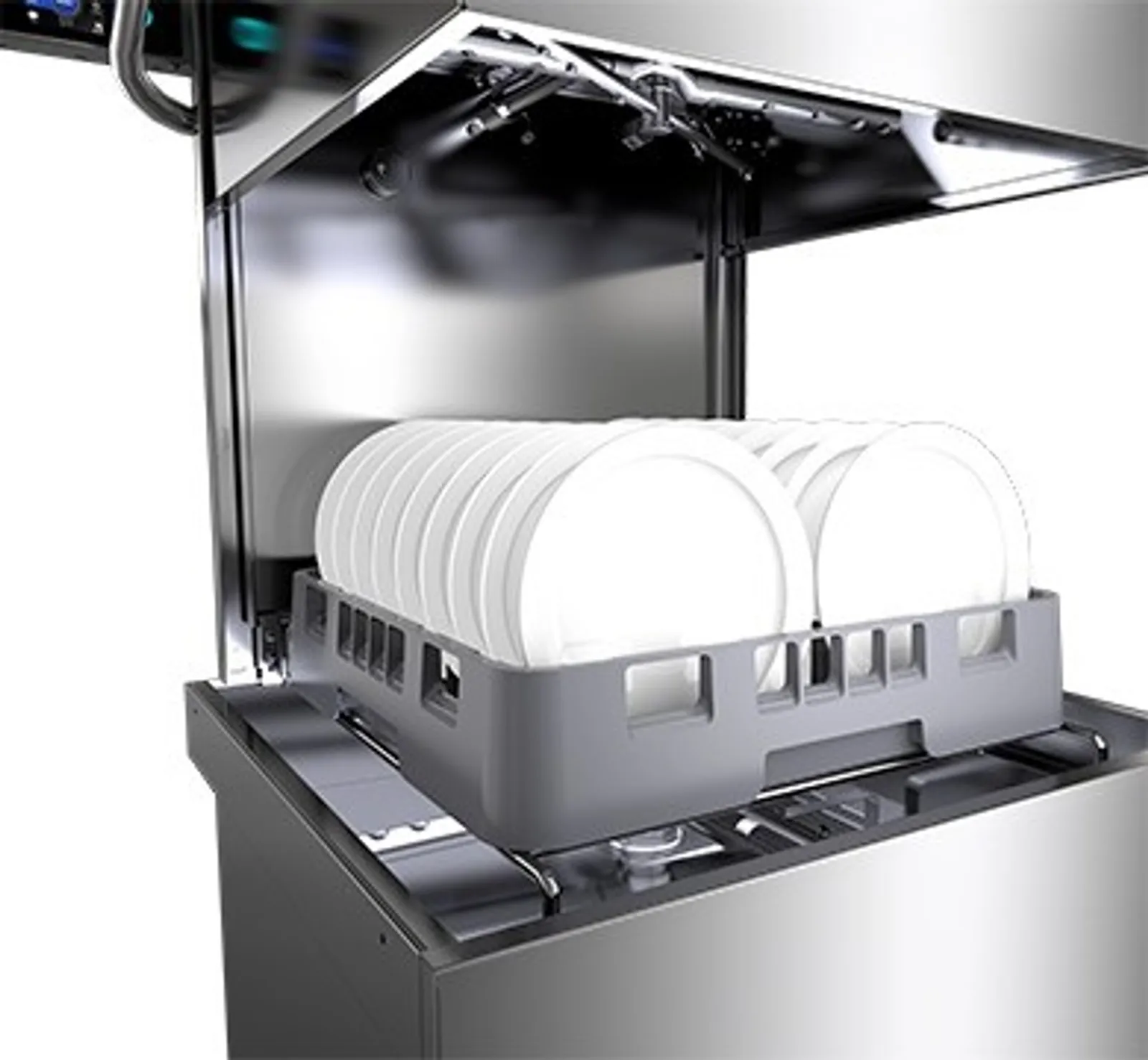 Washtech M2C - Professional Passthrough Dishwasher with Heat Condensing Unit