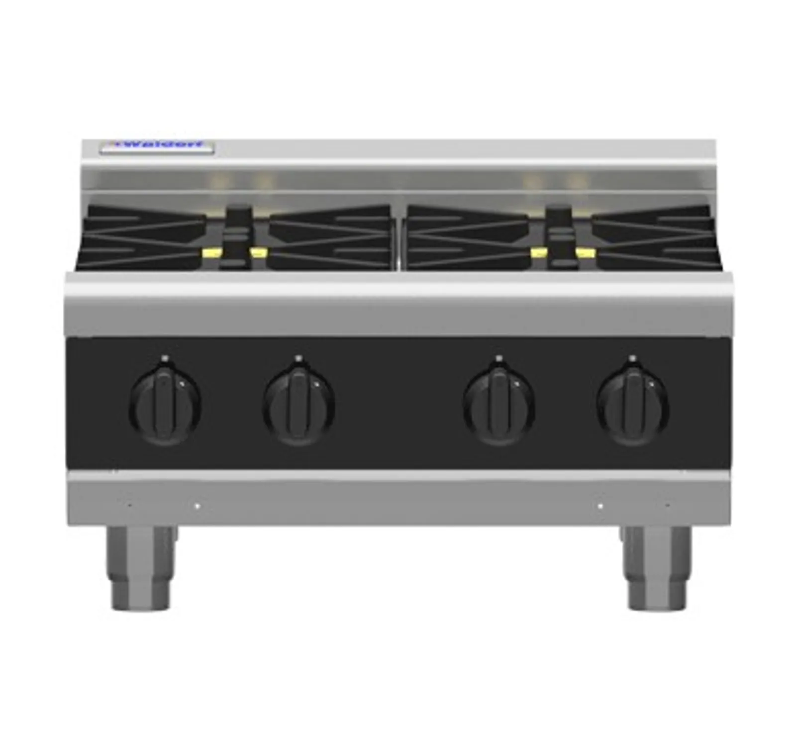 Waldorf Bold RNLB8403G-B - 600mm Gas Cooktop Low Back Version