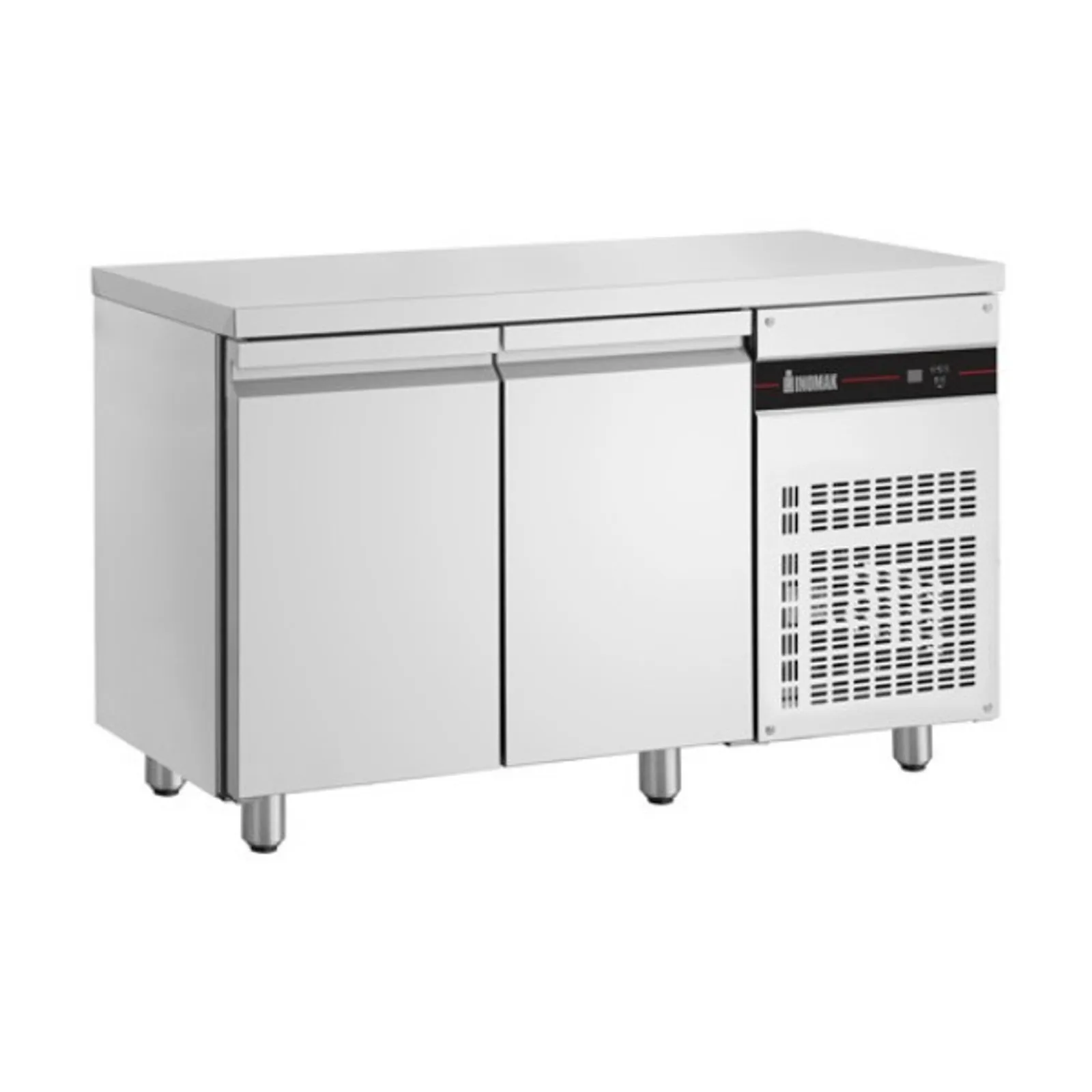 Inomak UBI6134 Ultra Slim 600mm Deep 2 Door Chiller