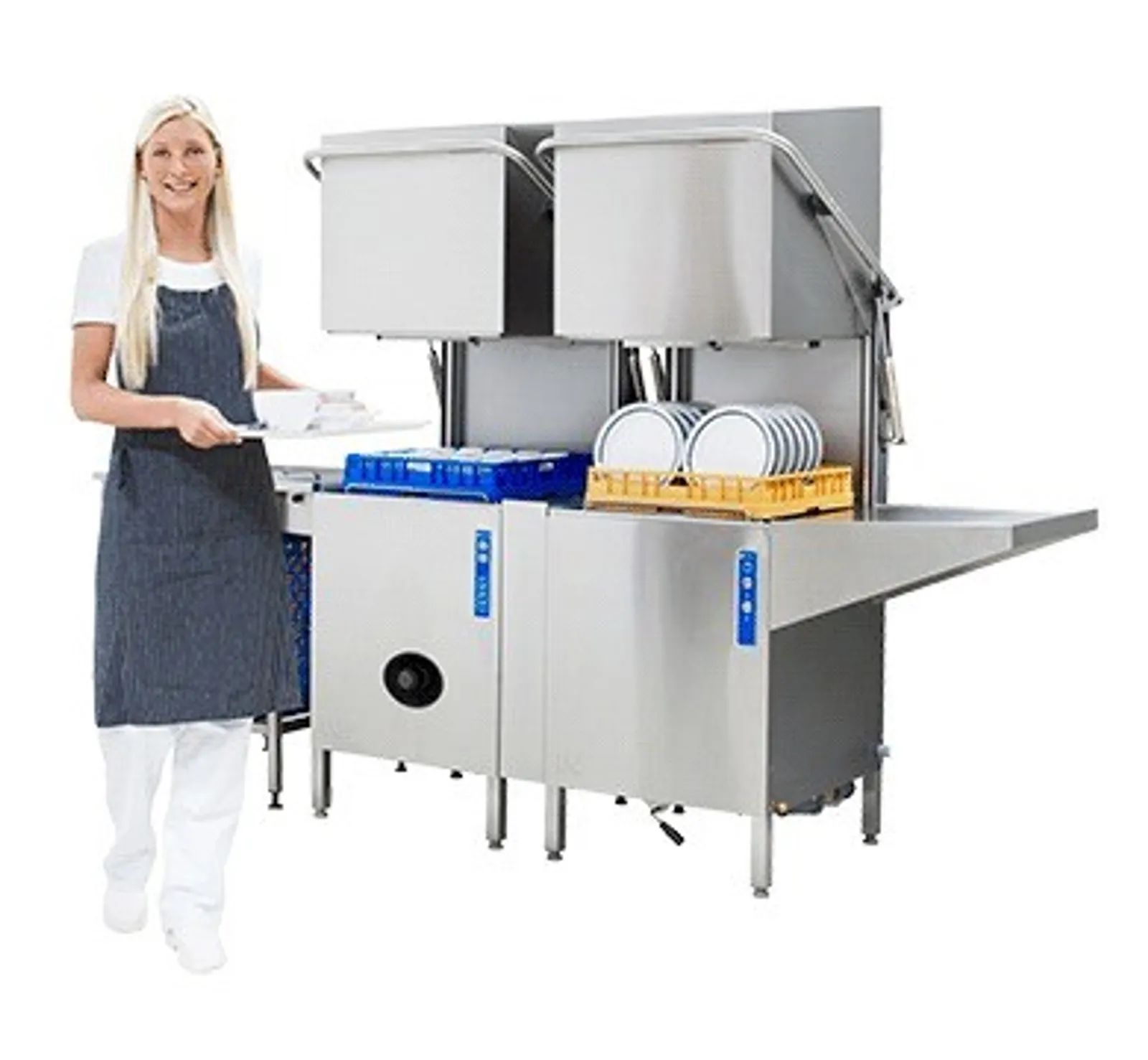 WEXIODISK WD-PRM-6 PASSTHROUGH PRE-RINSE WASHER WITH AUTO HOOD