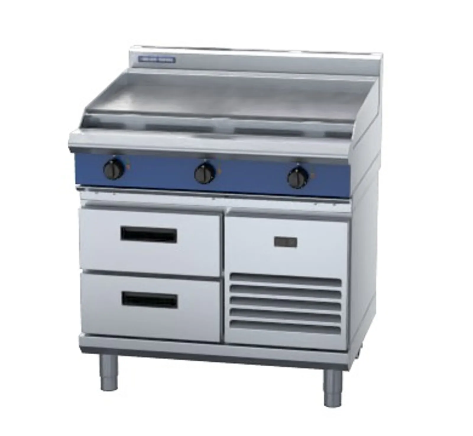 Blue Seal Evolution Series E516A-RB - 900mm Electric Cooktop Refrigerated Base