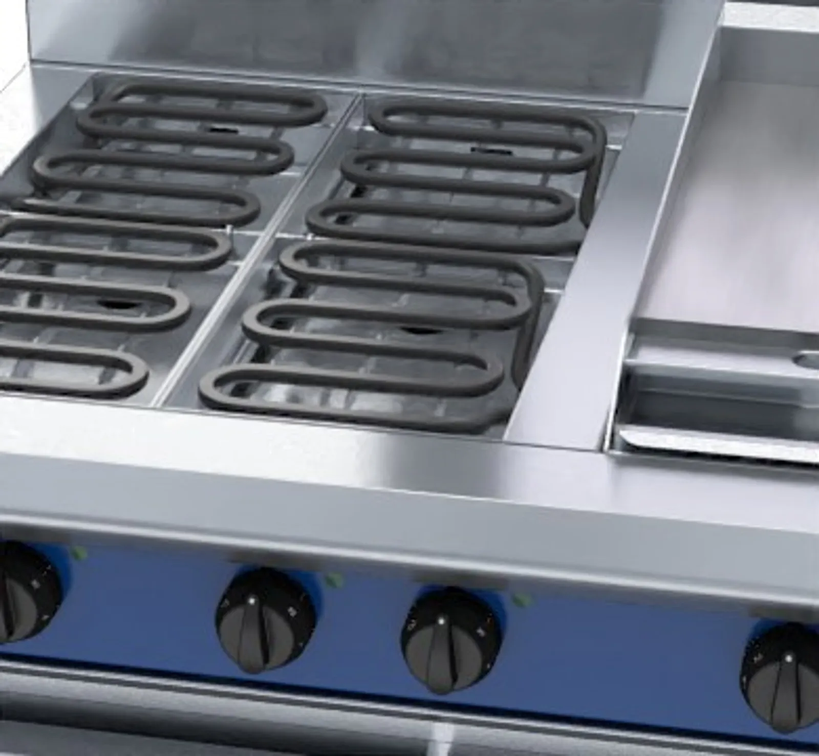 Blue Seal Evolution Series E516C-RB - 900mm Electric Cooktop Refrigerated Base