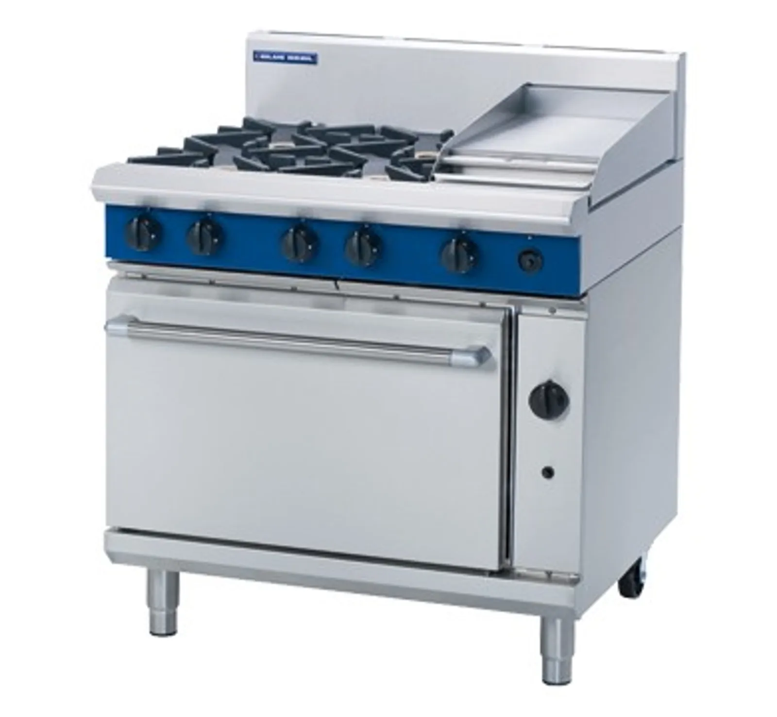 Blue Seal Evolution Series G506C - 900mm Gas Range Static Oven