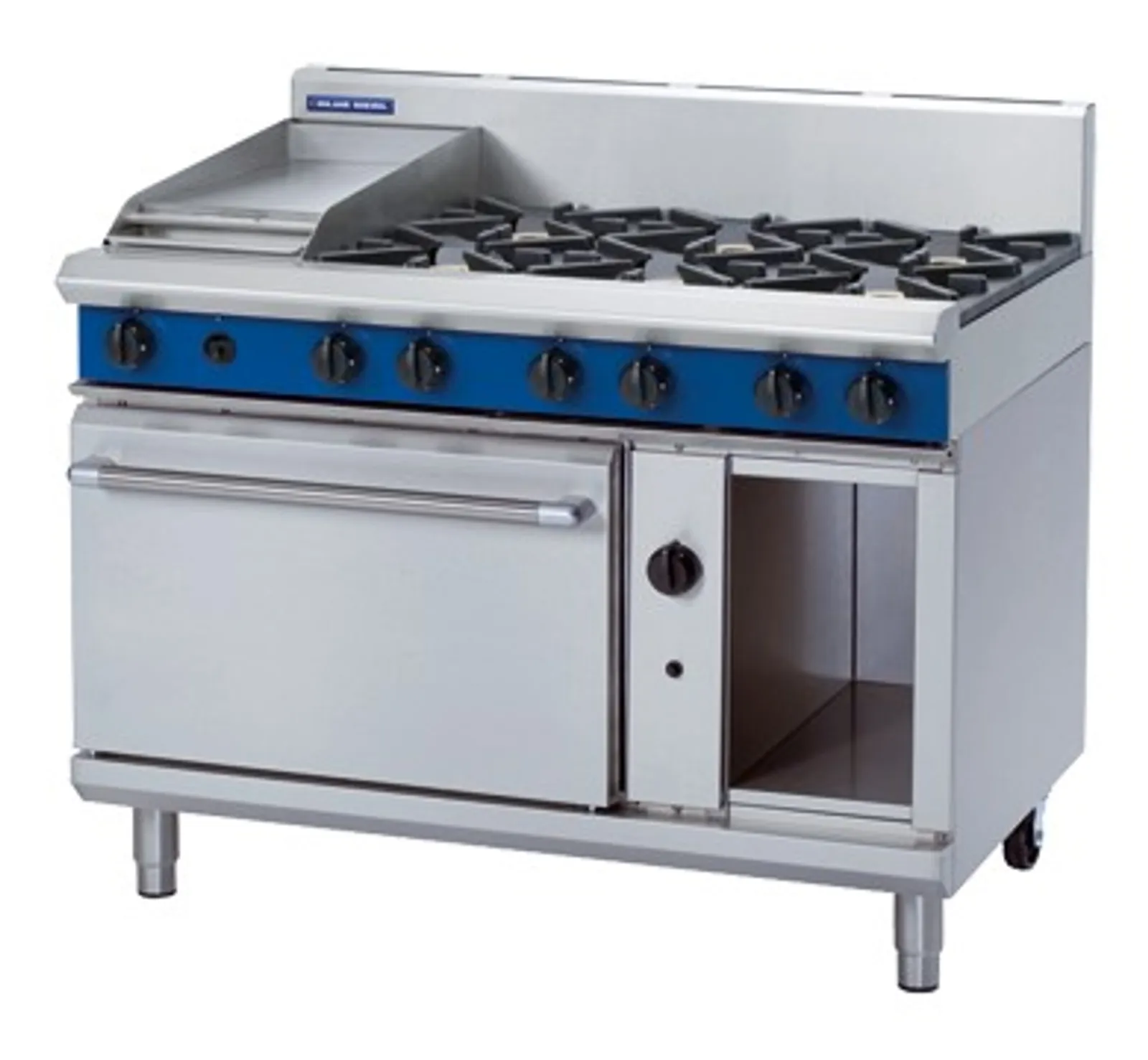 Blue Seal Evolution Series G508C - 1200mm Gas Range Static Oven