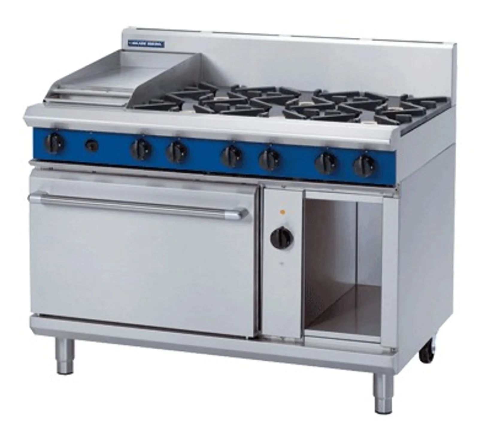 Blue Seal Evolution Series GE58C - 1200mm Gas Range Electric Convection Oven