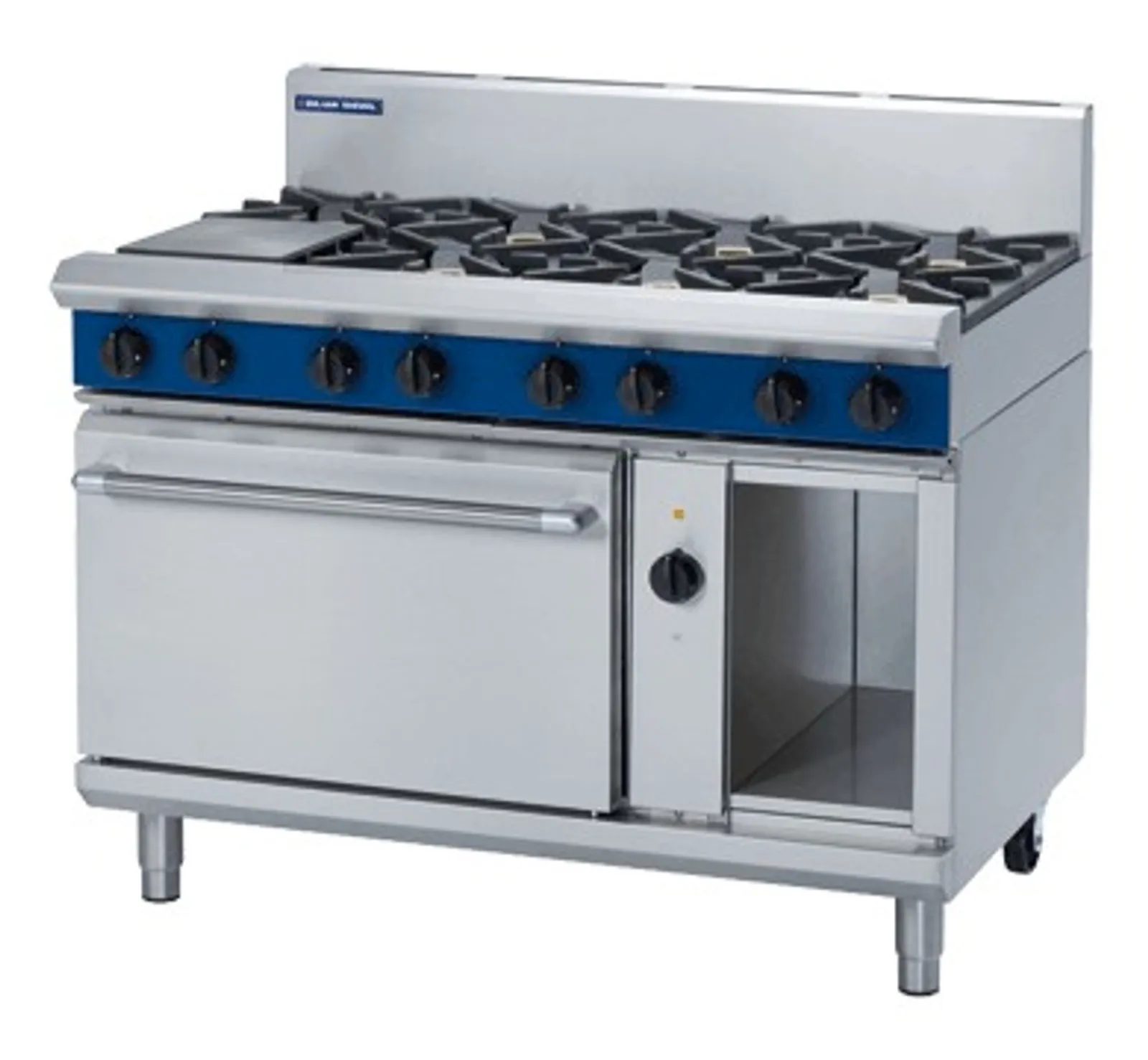 Blue Seal Evolution Series GE58D - 1200mm Gas Range Electric Convection Oven