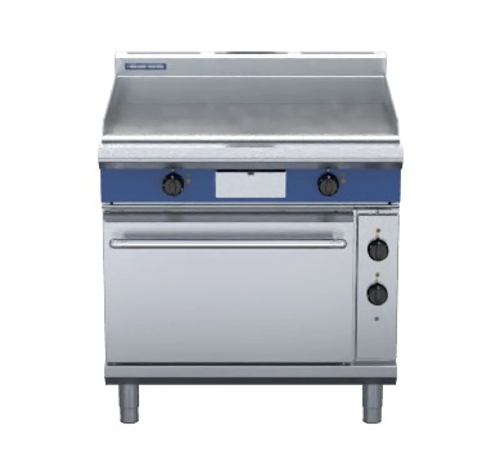 Blue Seal Evolution Series EP56 - 900mm Electric Griddle Convection Oven Range