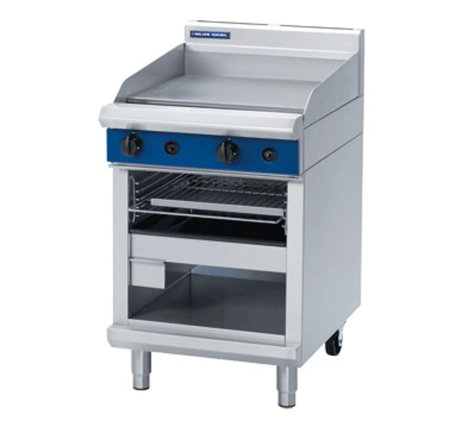 Blue Seal Evolution Series G55T - 600mm Gas Griddle Toaster