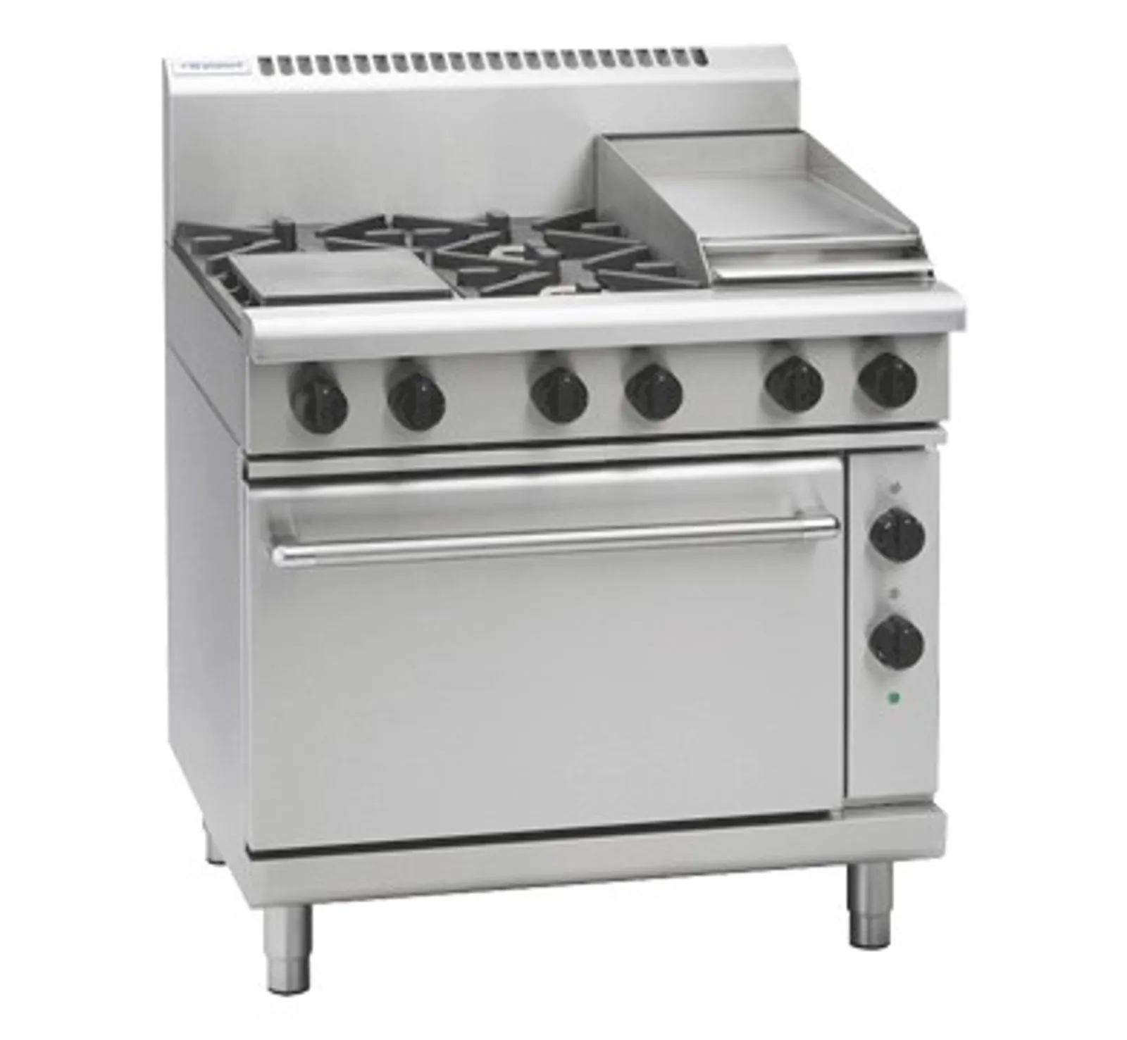 Waldorf 800 Series RN8613GE - 900mm Gas Range Electric Static Oven