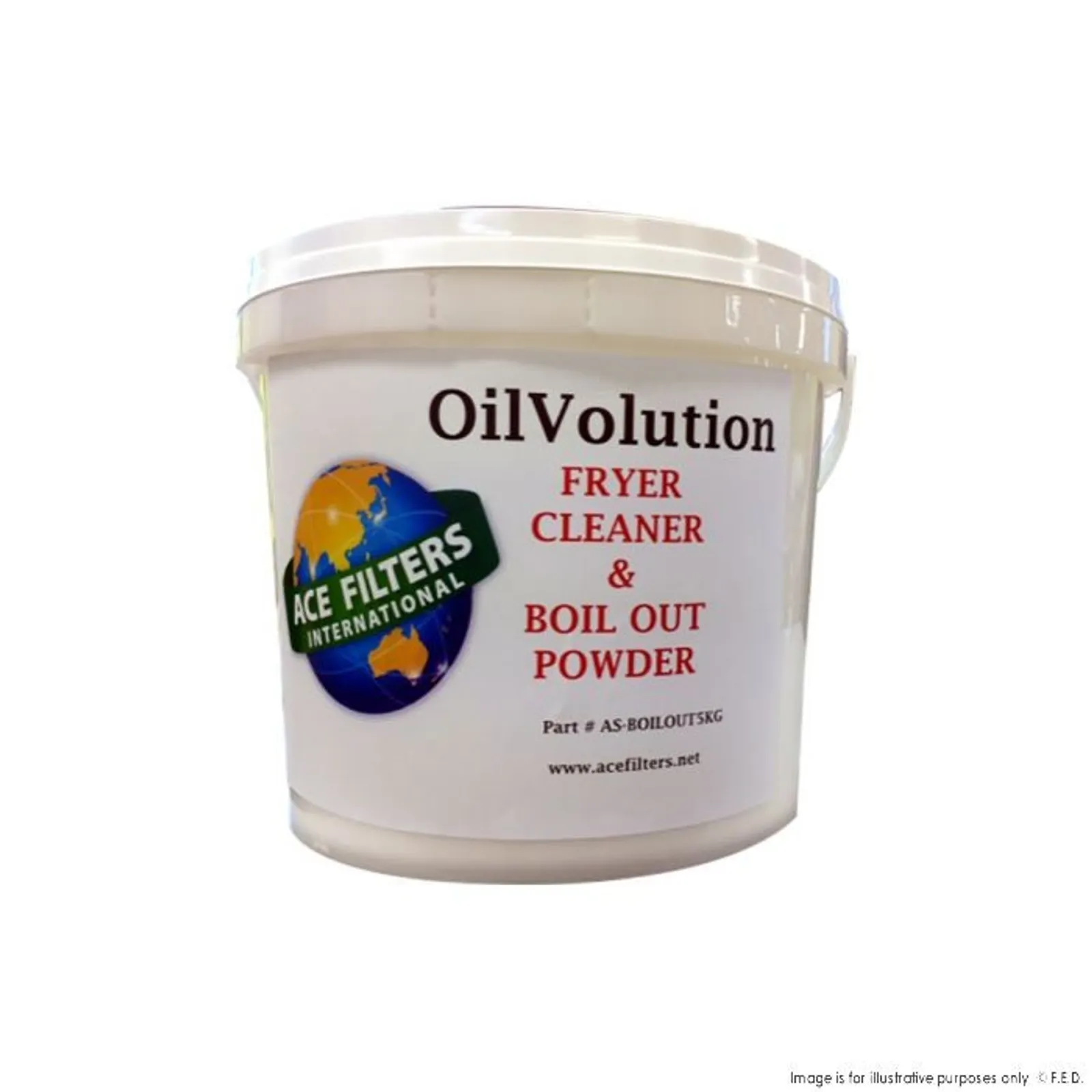 AS-BOILOUT5KG Fryer Cleaner And Boil Out Powder