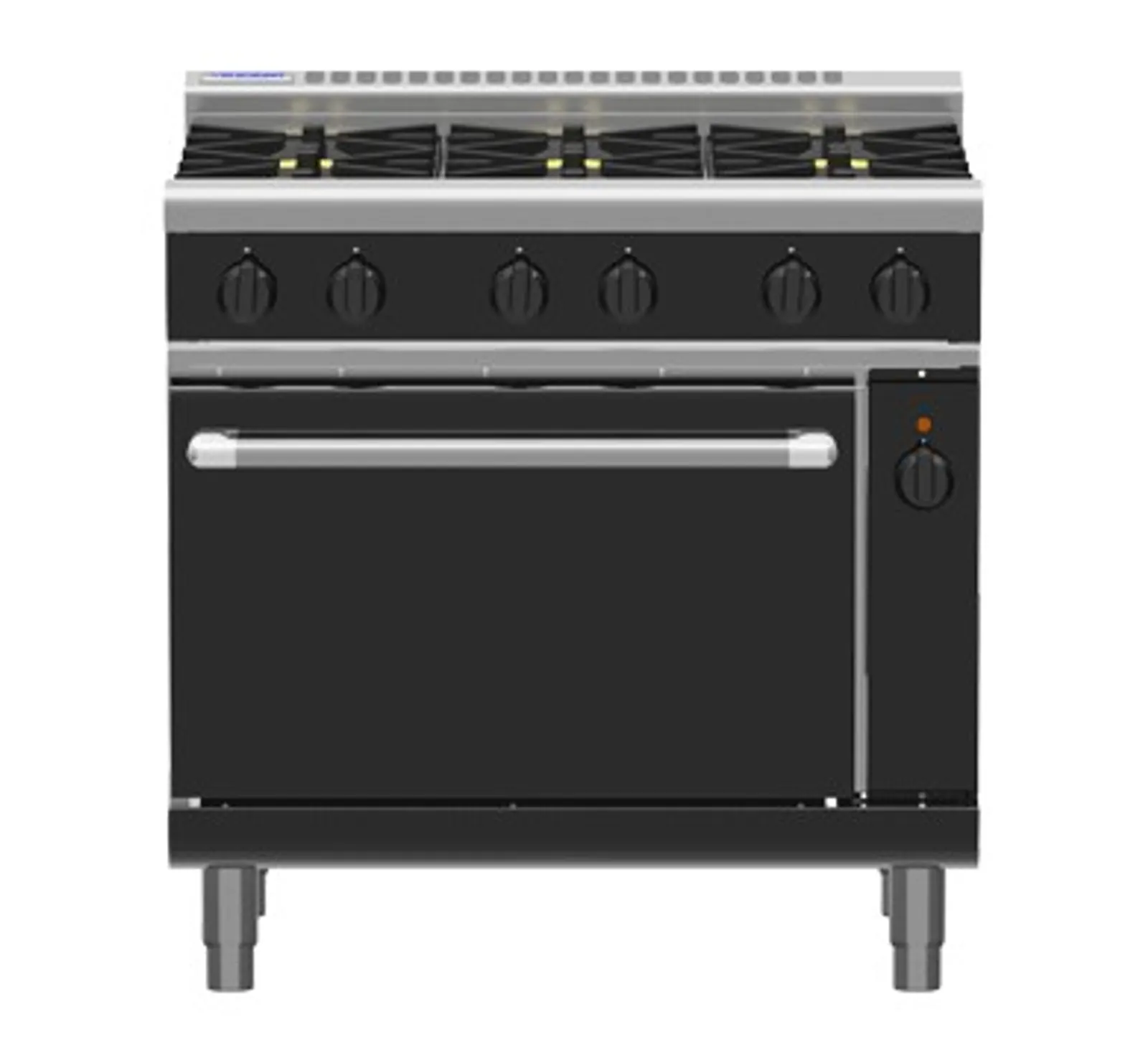Waldorf Bold RNLB8613GEC - 900mm Gas Range Electric Convection Oven