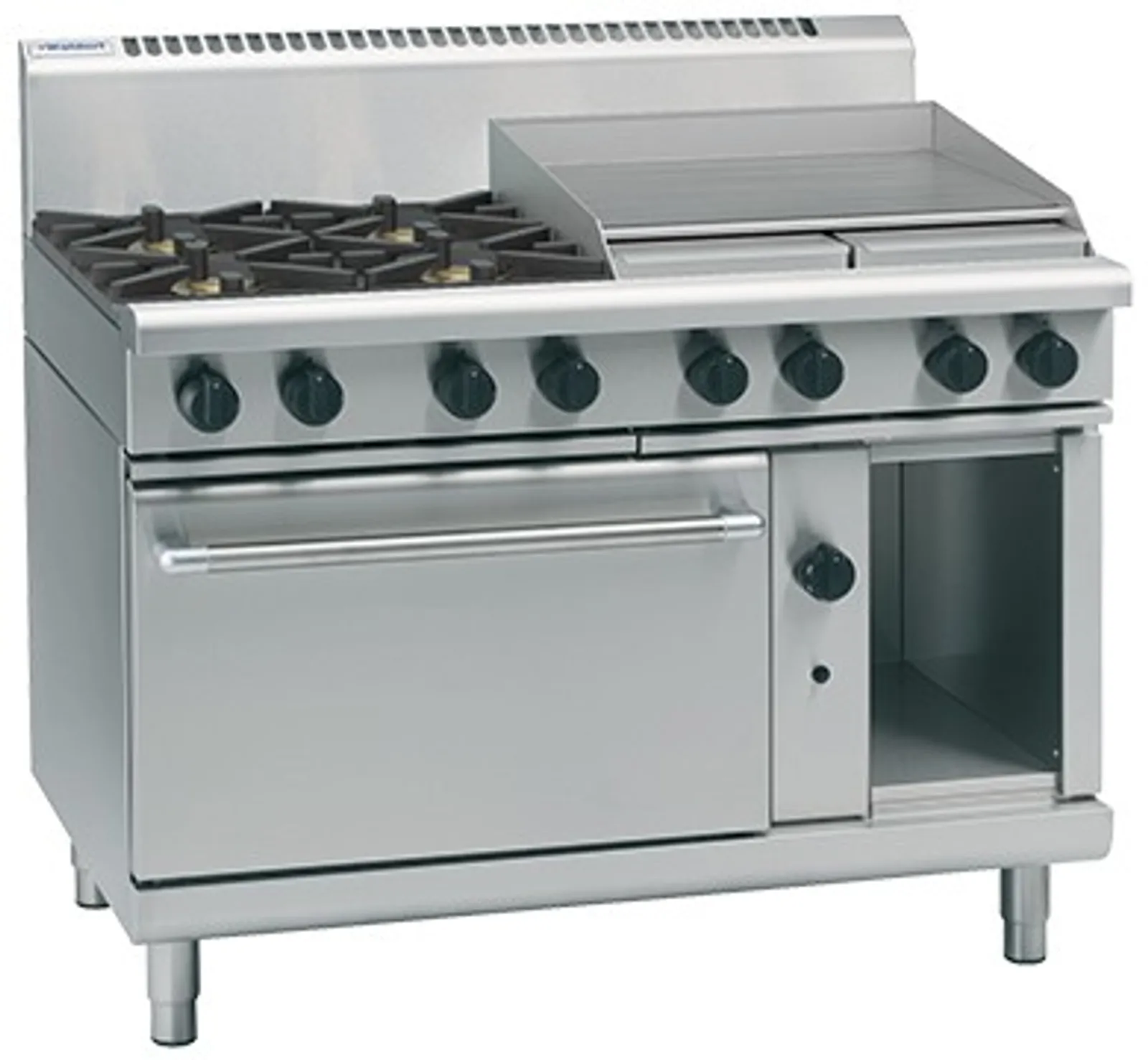 Waldorf 800 Series RN8816G - 1200mm Gas Range Static Oven