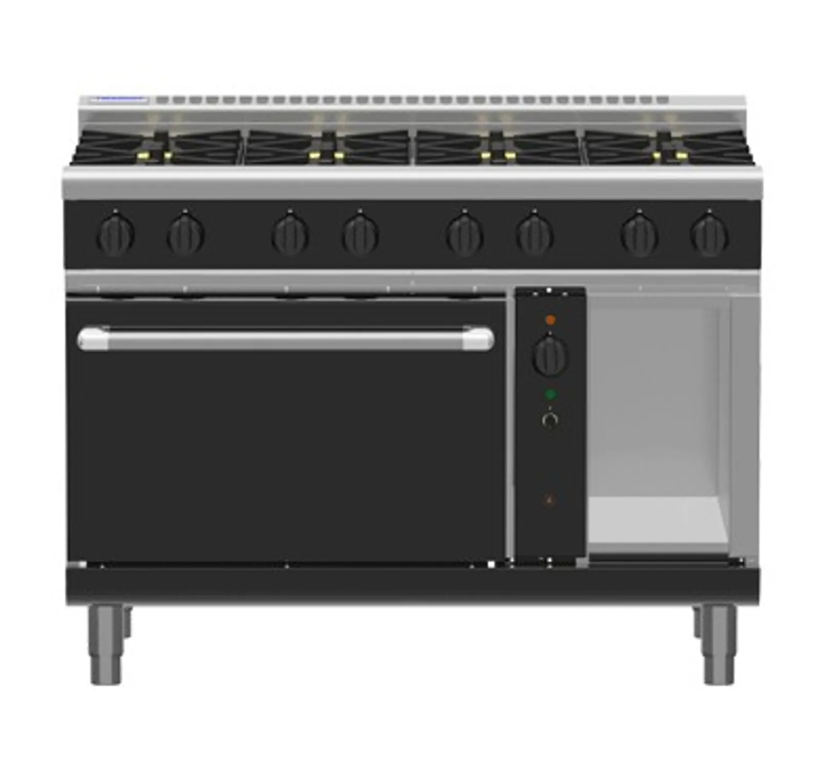 Waldorf Bold RNLB8819GC - 1200mm Gas Range Convection Oven Low Back Version