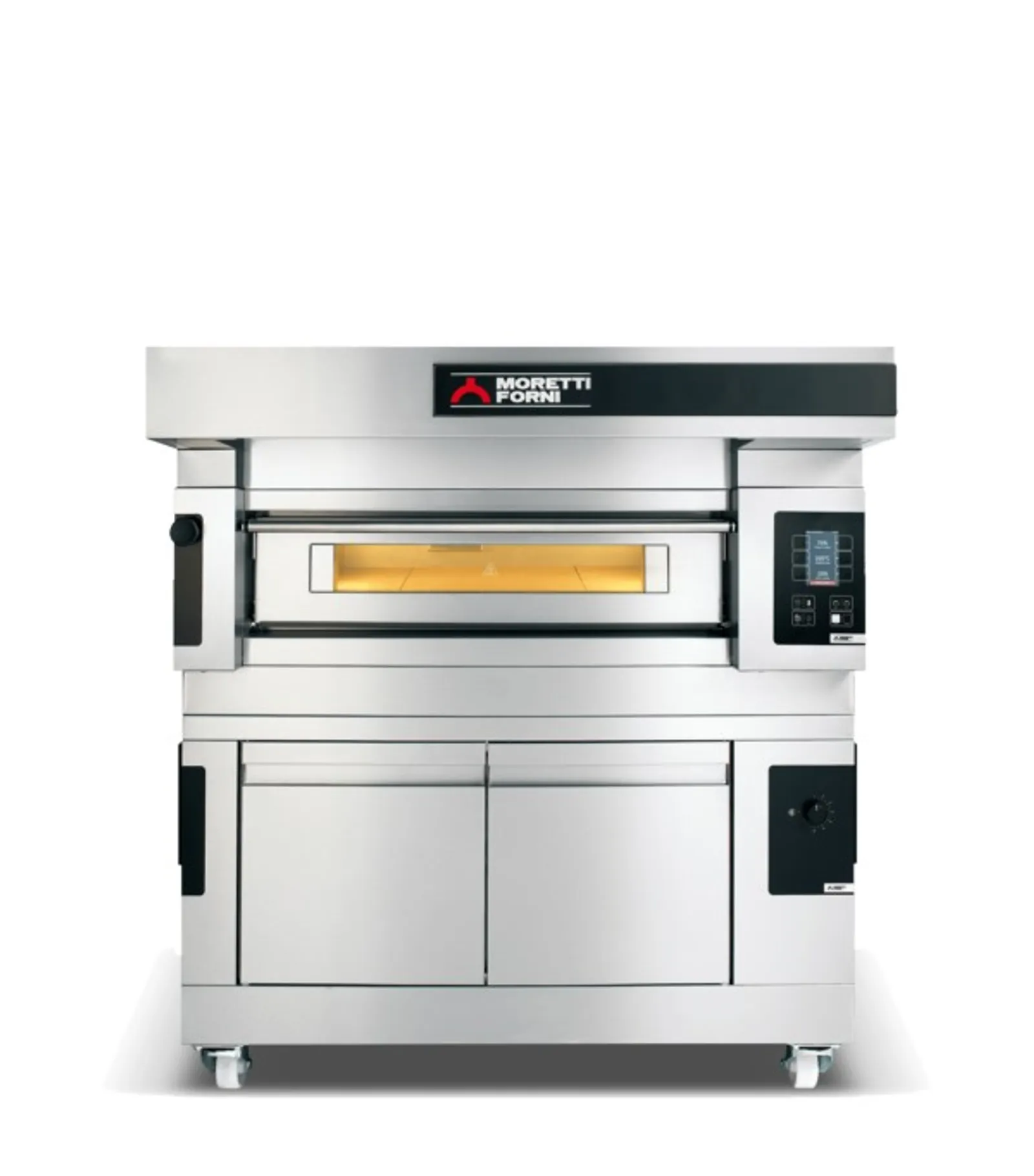 Moretti Forni COMP-S100E-1-L Serie S Single Deck Oven on Prover