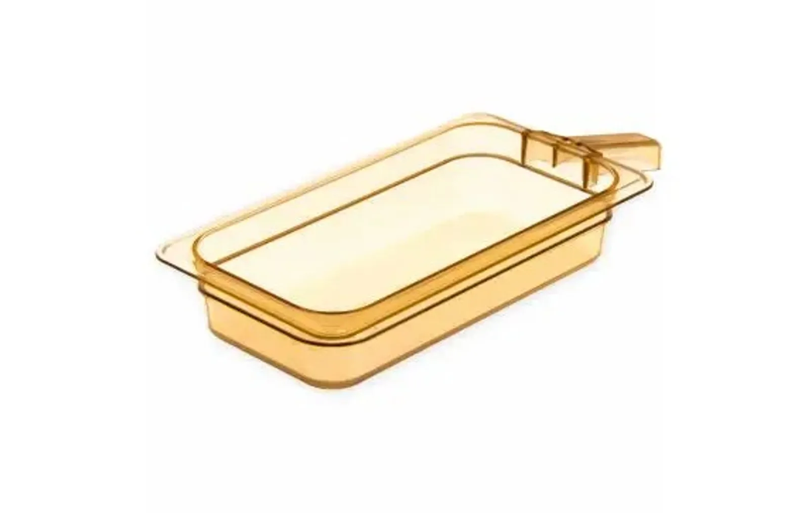 Duke 30860H13 Single Handled Amber Pans, 1/3 size, 64mm