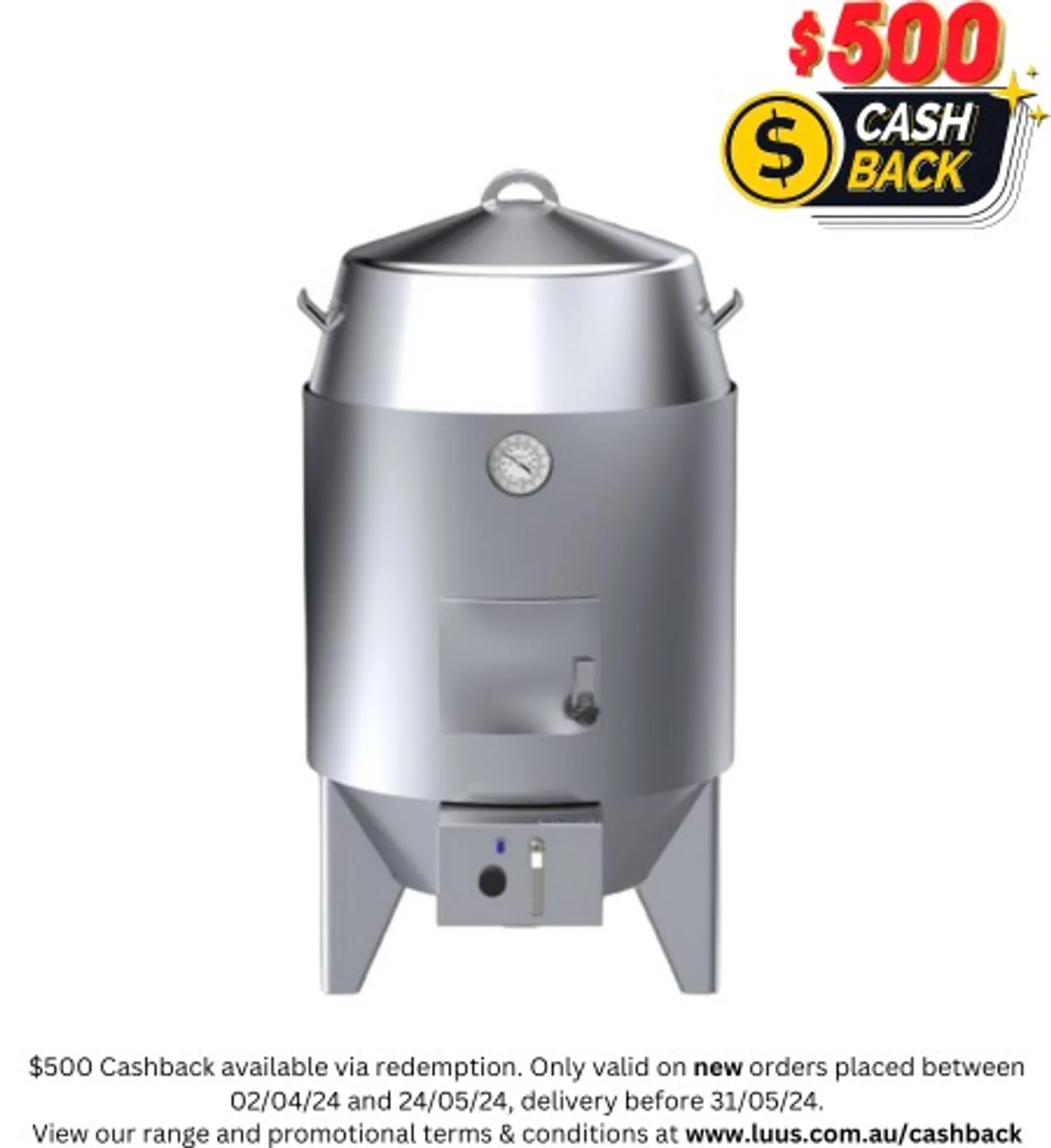 LUUS DRO-810 Duck Oven - Single Roasting Burner