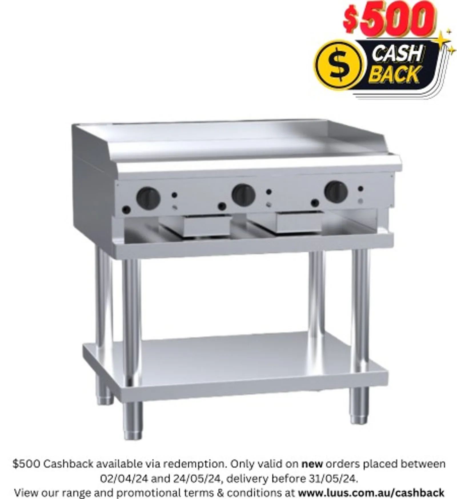 LUUS CS-9P-T Teppanyaki Grill - 900 Wide