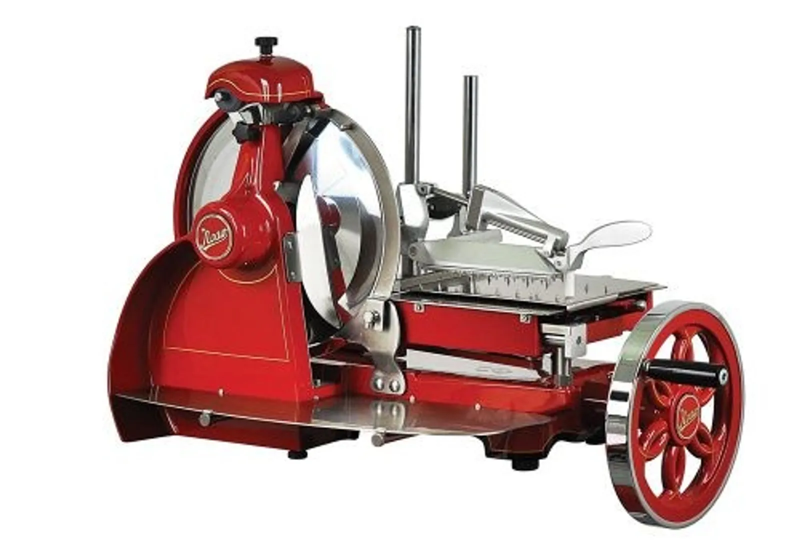 NOAW NS320M - Traditional Flywheel Slicer - Red