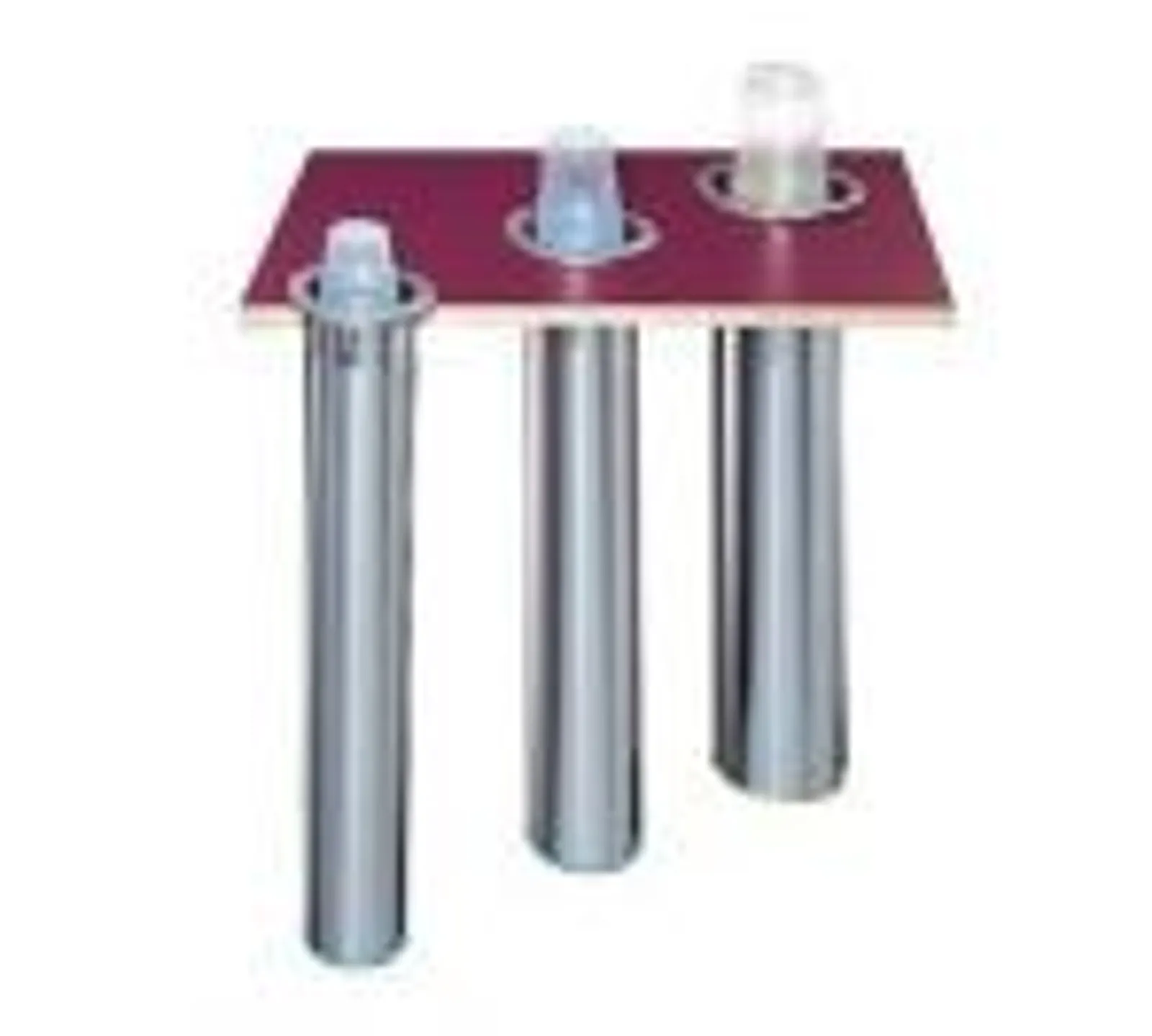 San Jamar C3500CH Horizontal Counter Mount Cup Dispenser - 101-123mm