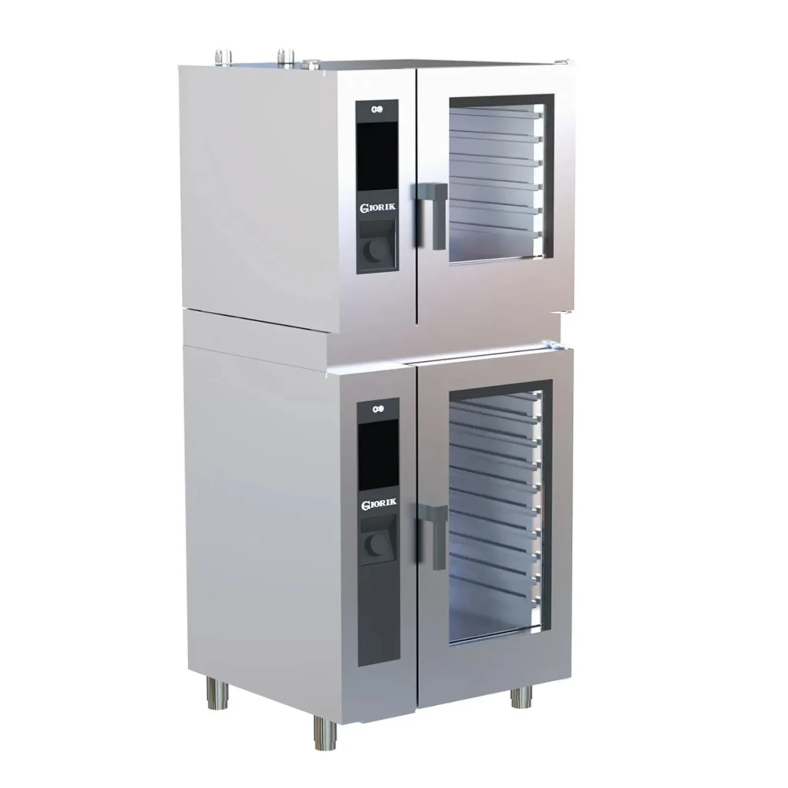 Giorik SEHEST.11.0610 Steambox Evolution - Stacked Combi Oven - 6 on 10 x 1/1 GN