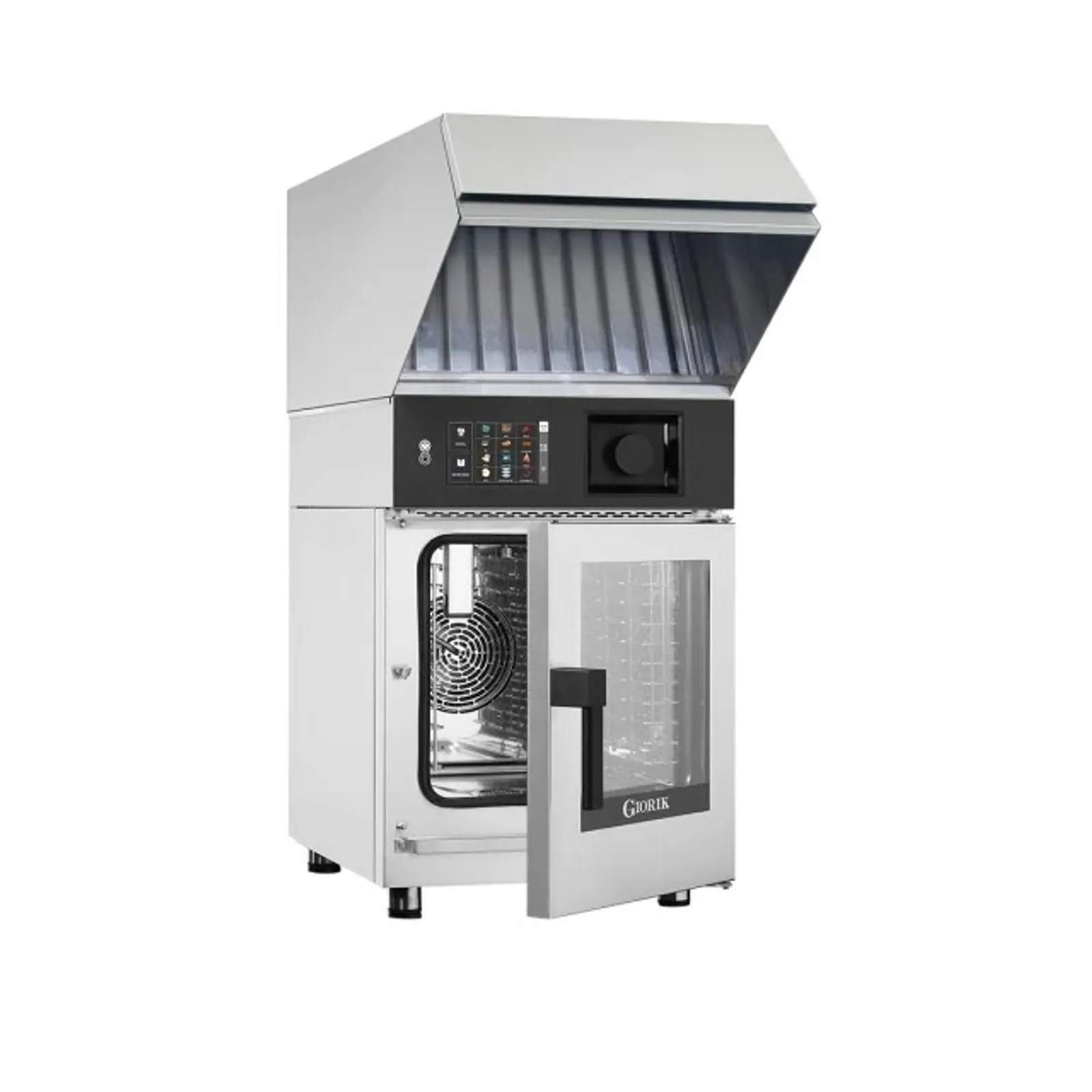 Giorik KB061WT.H KORE Electric Combi Oven | 6 x 1/1GN with Ventless Hood
