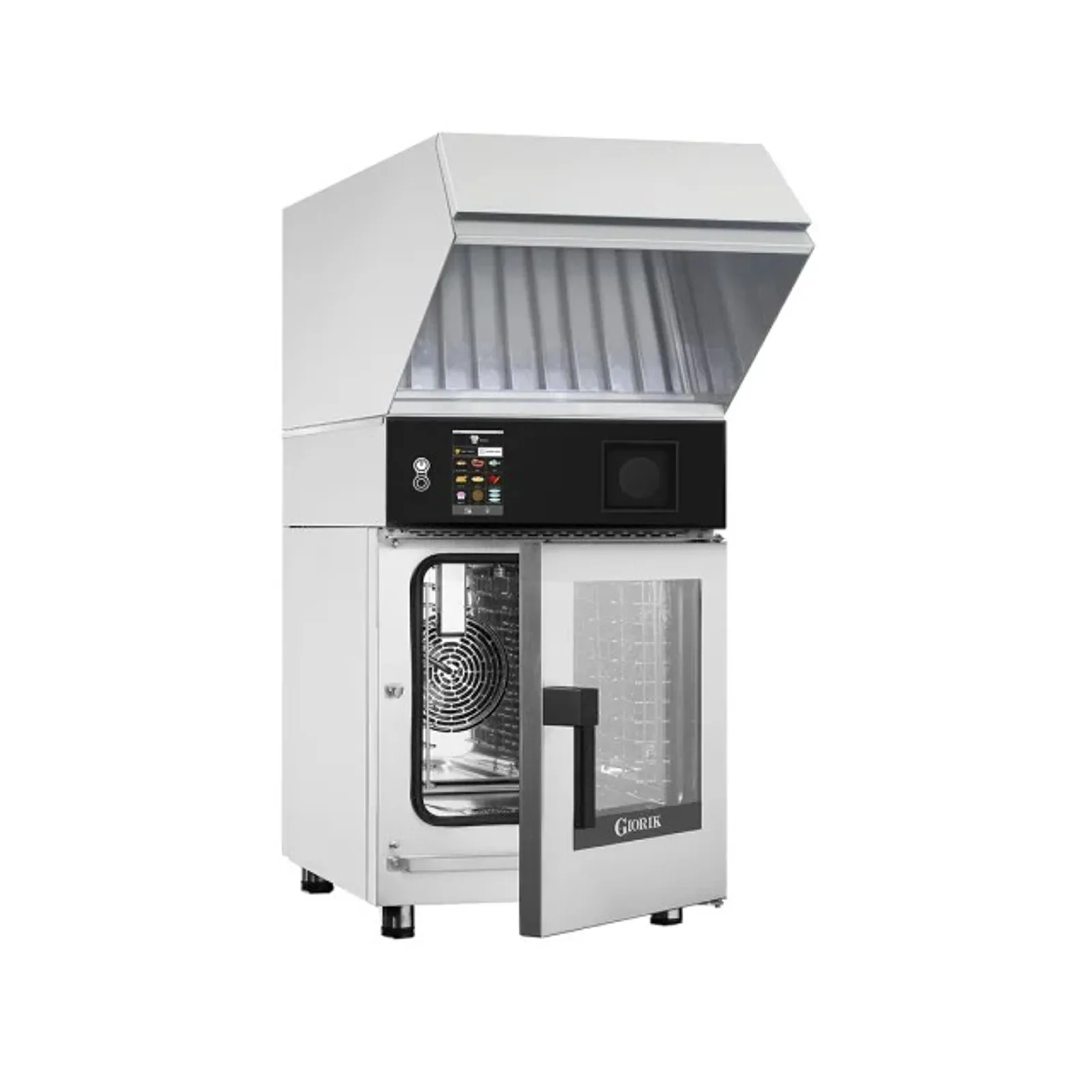 Giorik KM061WT.H Mini-Touch - Electric Combi Oven | 6 x 1/1GN w/ Ventless Hood