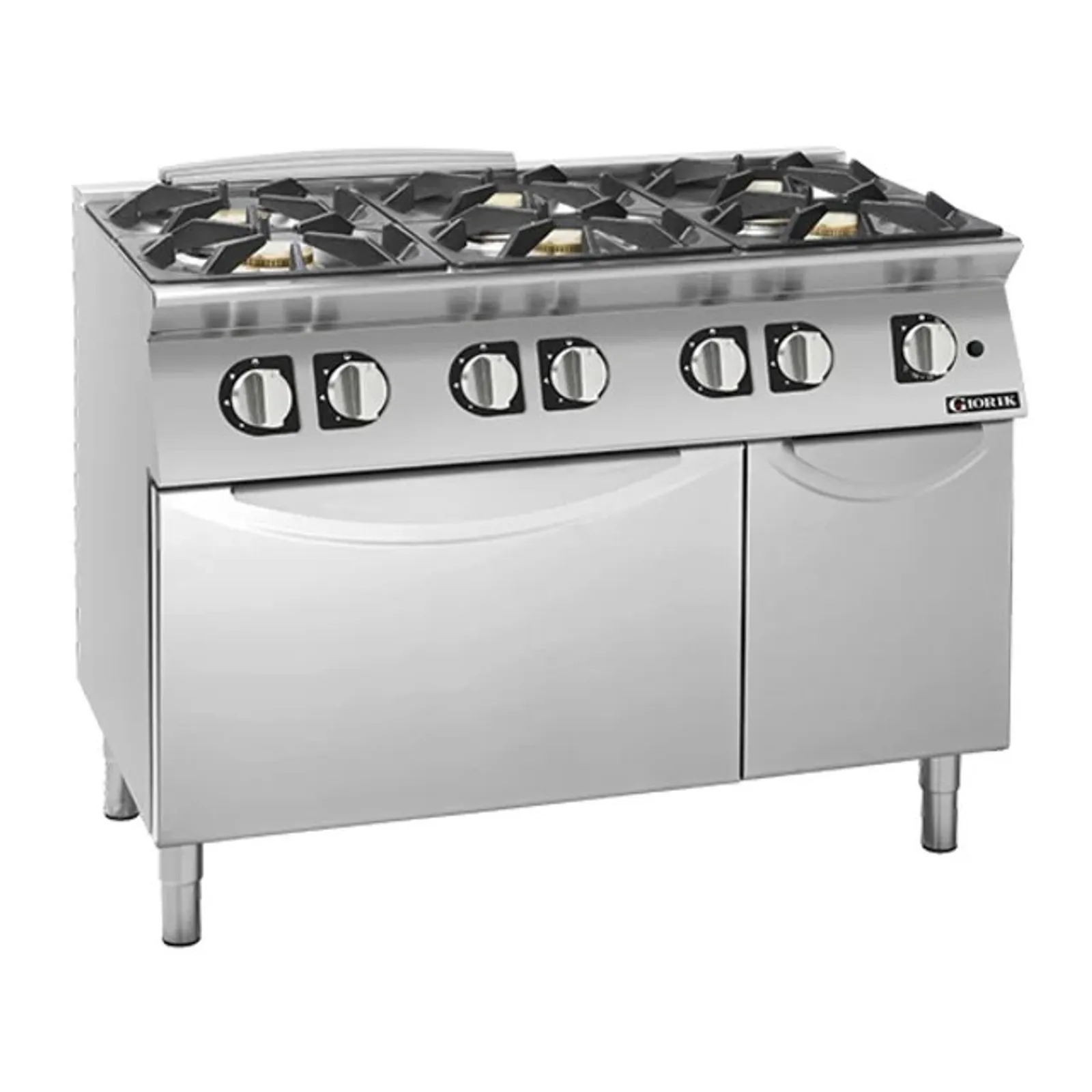 Giorik CG760FT 700 Series - 6 Burner Gas Range on Gas Oven