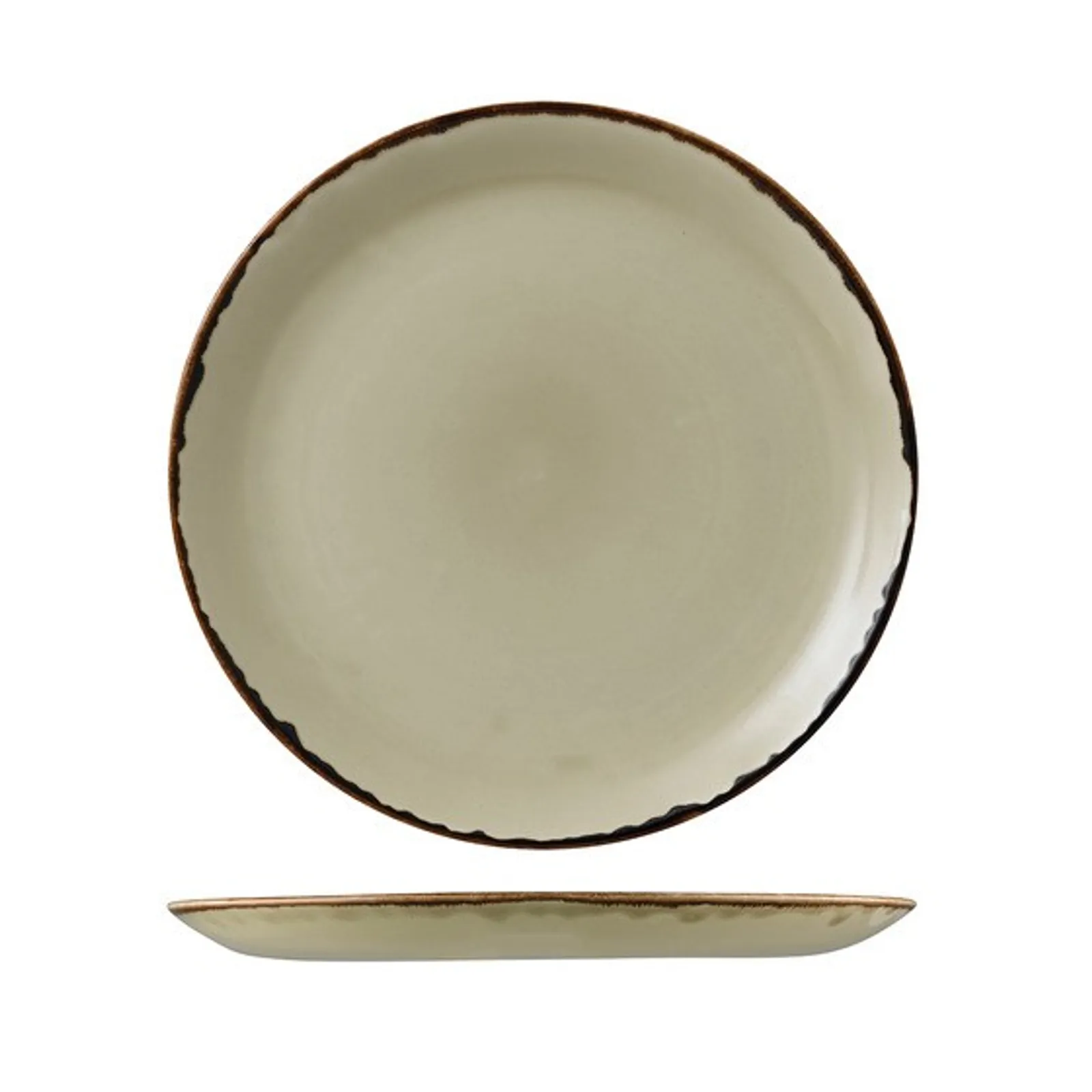 Dudson 991011-L - Linen Round Coupe Plate 288mm (2)