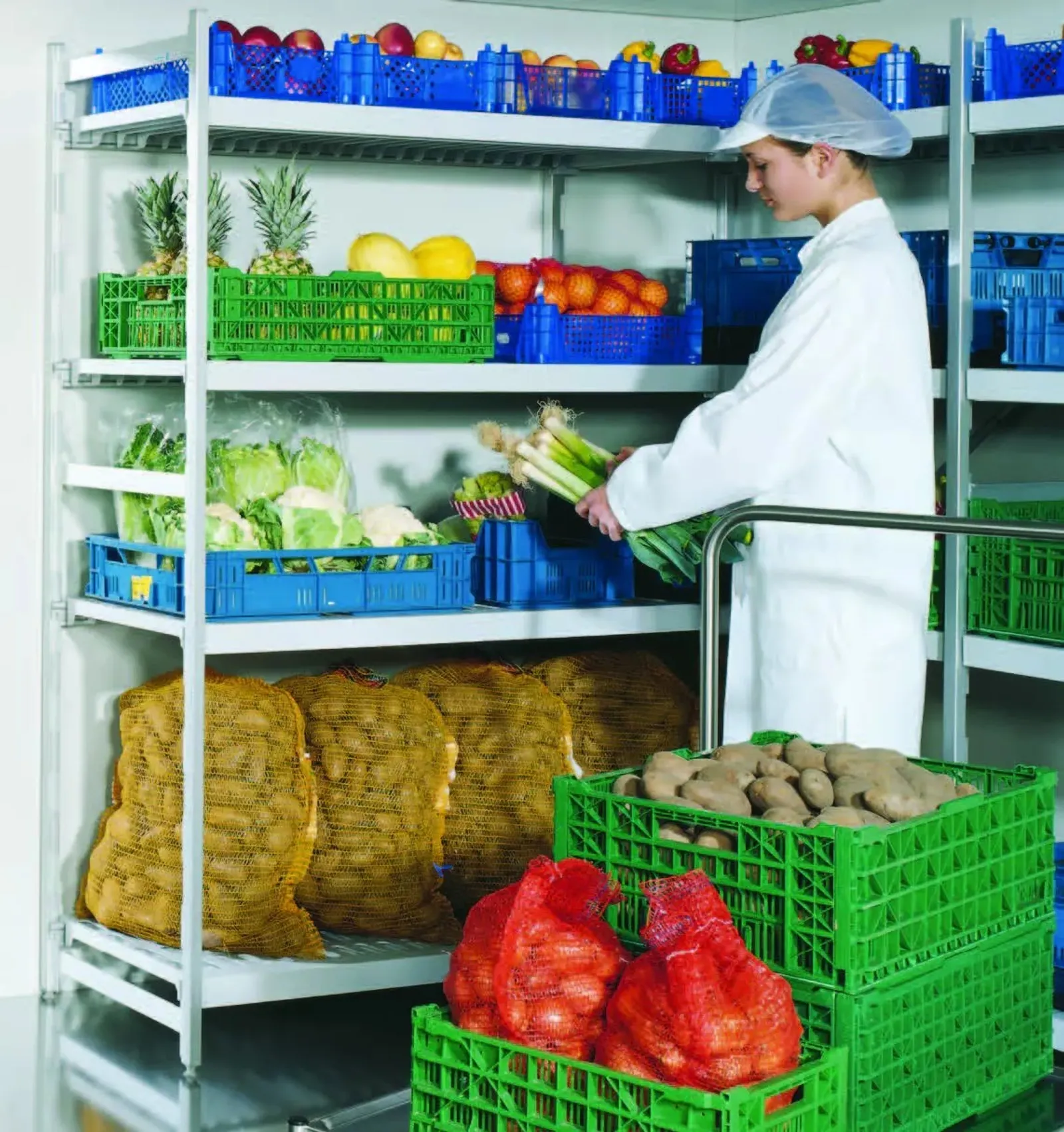 Hupfer Norm 12 Easy Clean - 5 Tier Shelving Kits