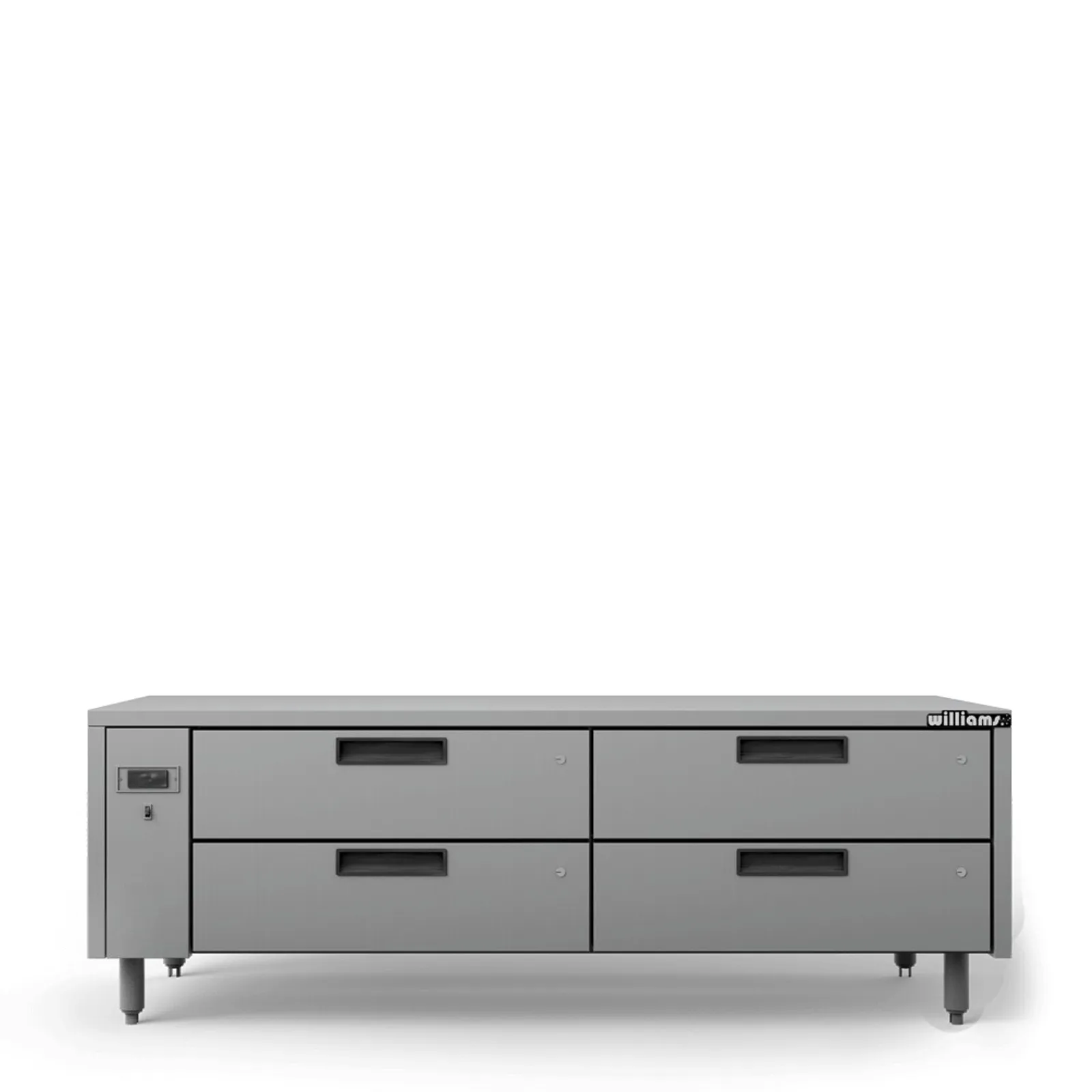 Williams JL4R Jarrah - 4 Drawer Remote Lowline Fridge