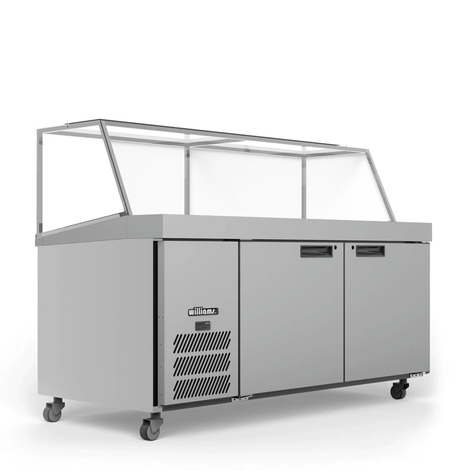 Williams HSP30UBA Banksia - 2 Door Ingredient Prep Counter, White