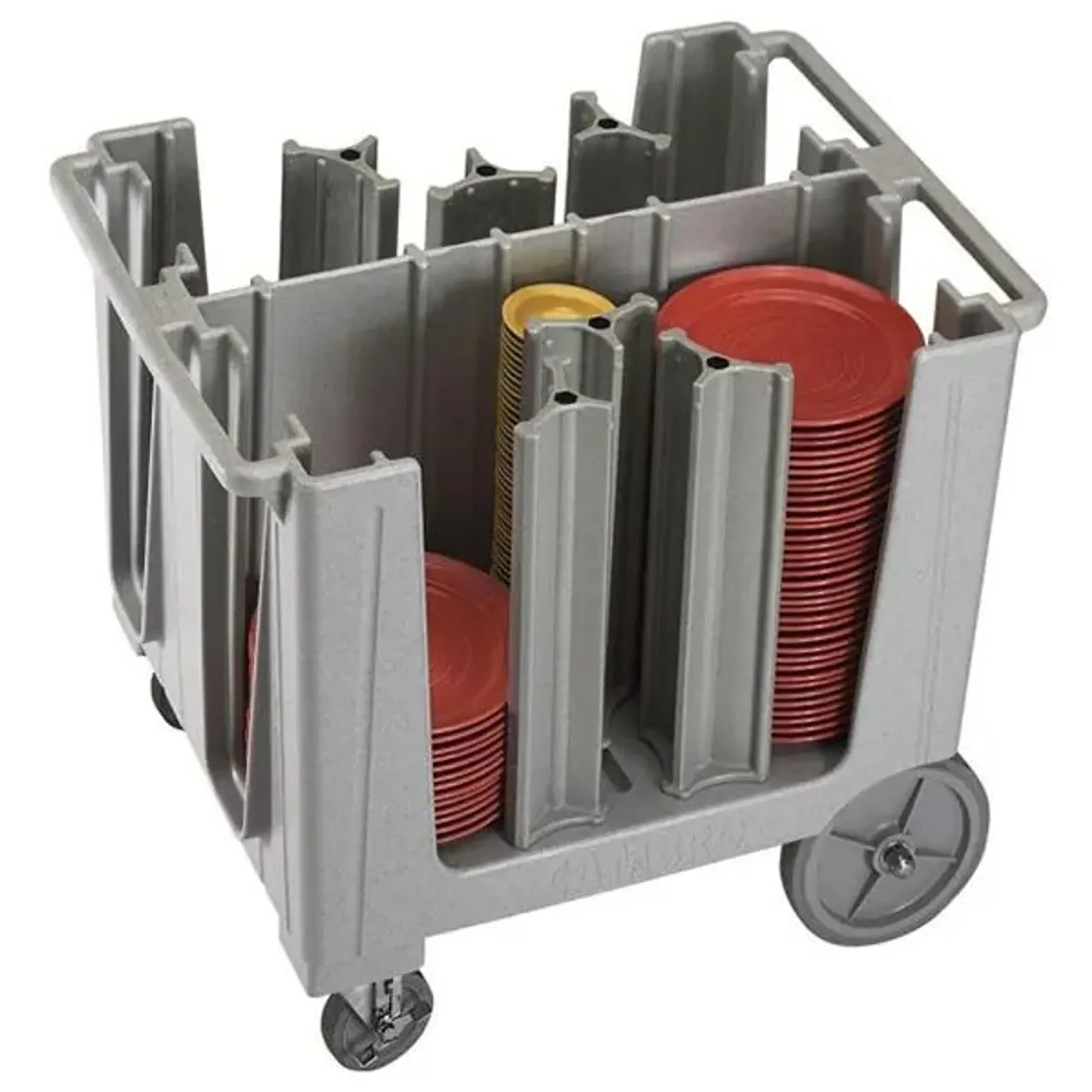 Cambro ADCS480 S-Series - ADJ Dish Caddy - Speckled Grey