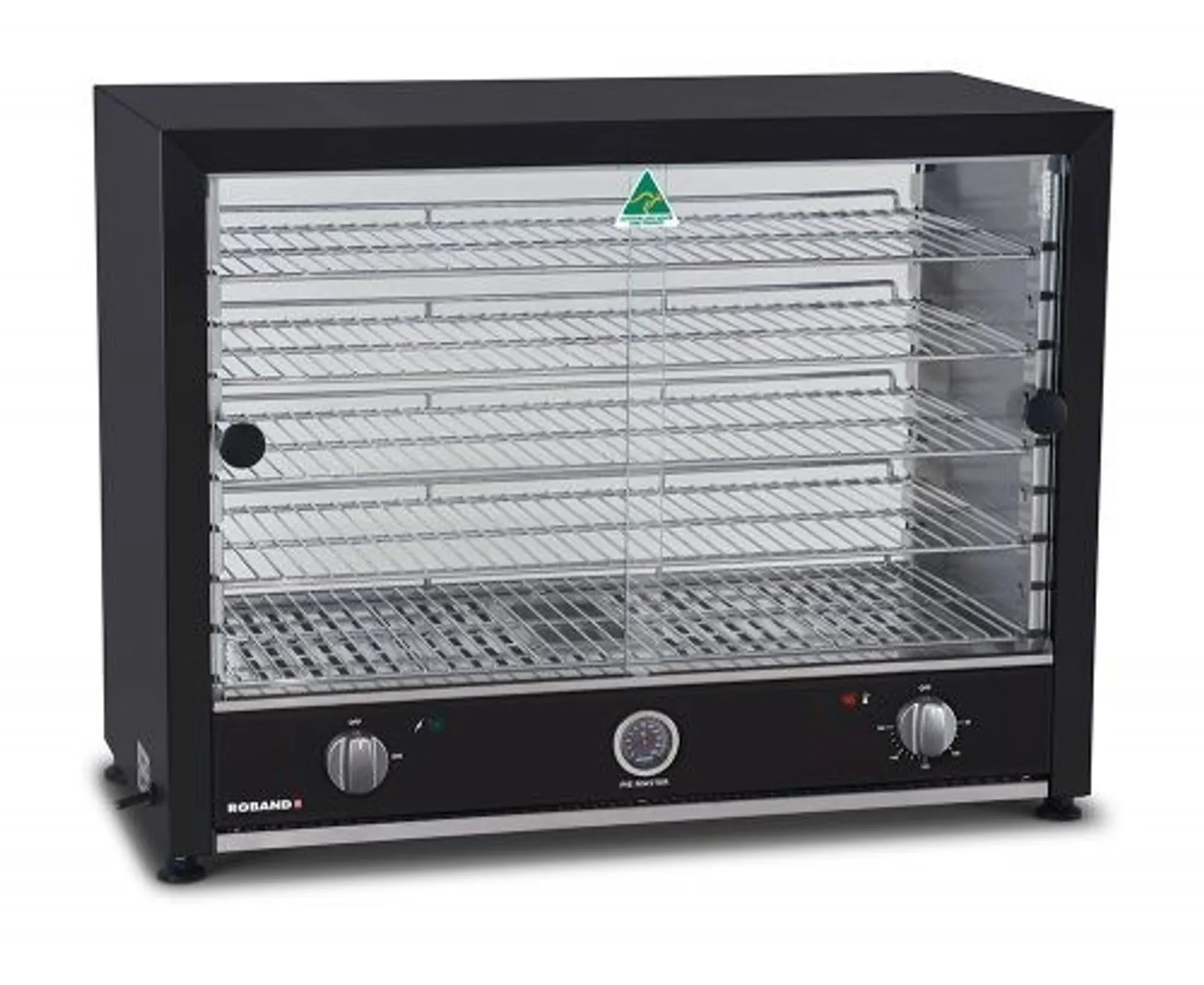 Roband PMB100L - Black Pie Warmer - 100 Pies