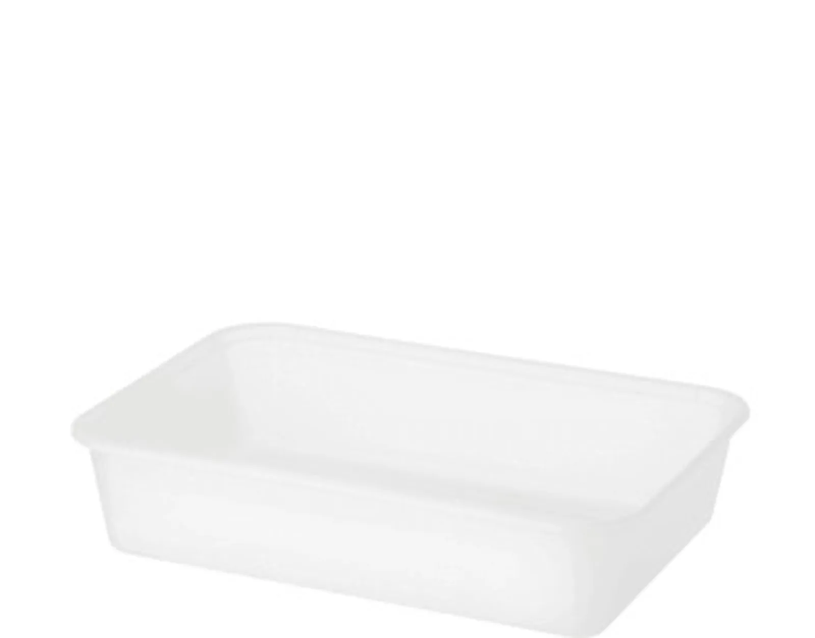 FreezaReady FRZ500 - Rectangular Container, Small - 500ml, Translucent