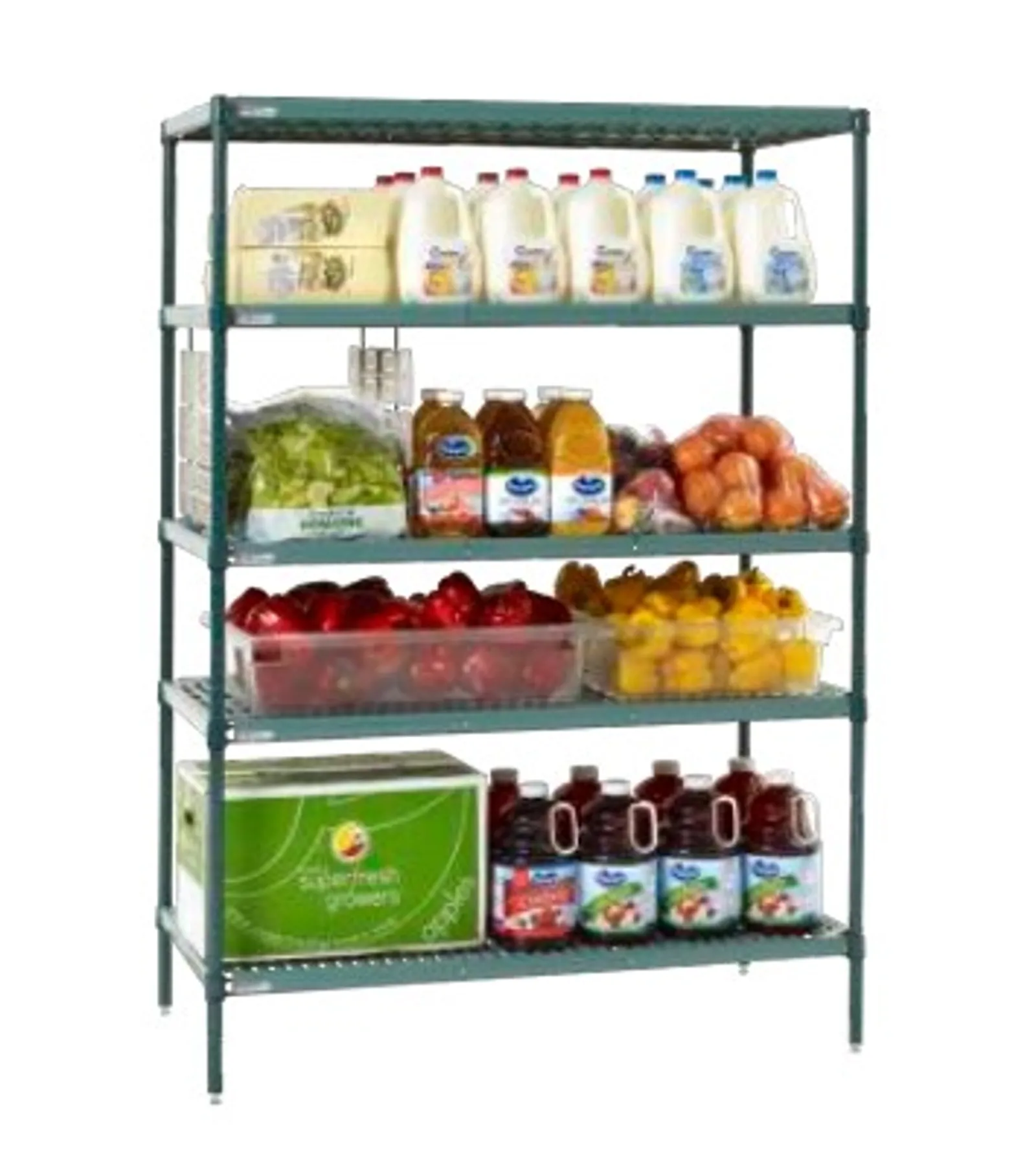 Metro PR.5T74 Super Erecta PRO - 5 Tier Polymer Mat Shelving