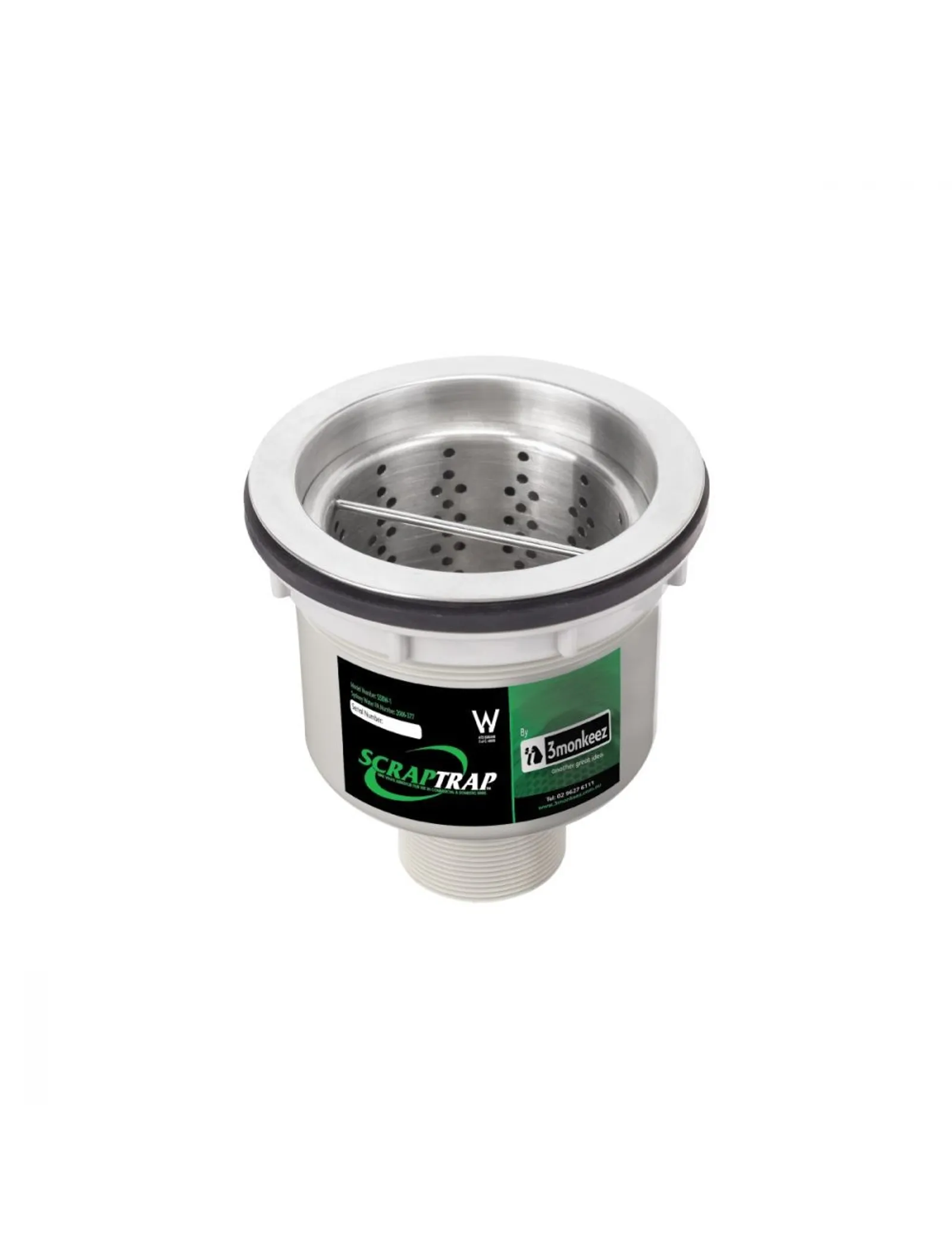Scraptrap SSBW-1 - Sink Waste Arrestor 127mm