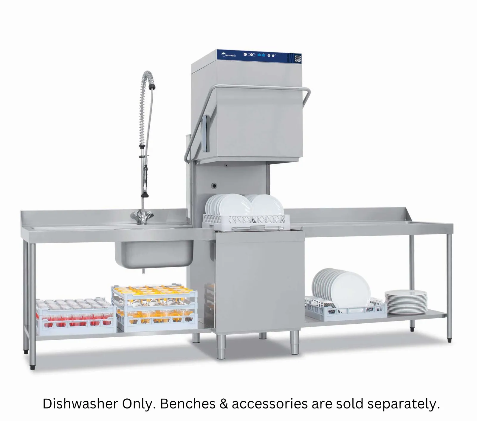 Eurowash EW800 - Passthrough Dishwasher