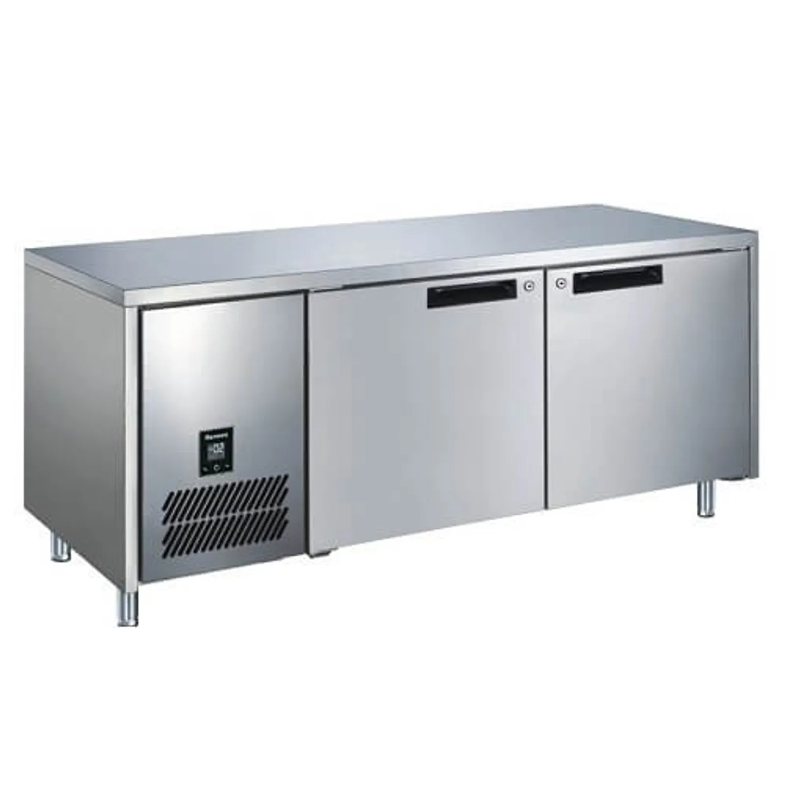 Glacian BCS71815 - 2 Door Steel Underbar Fridge
