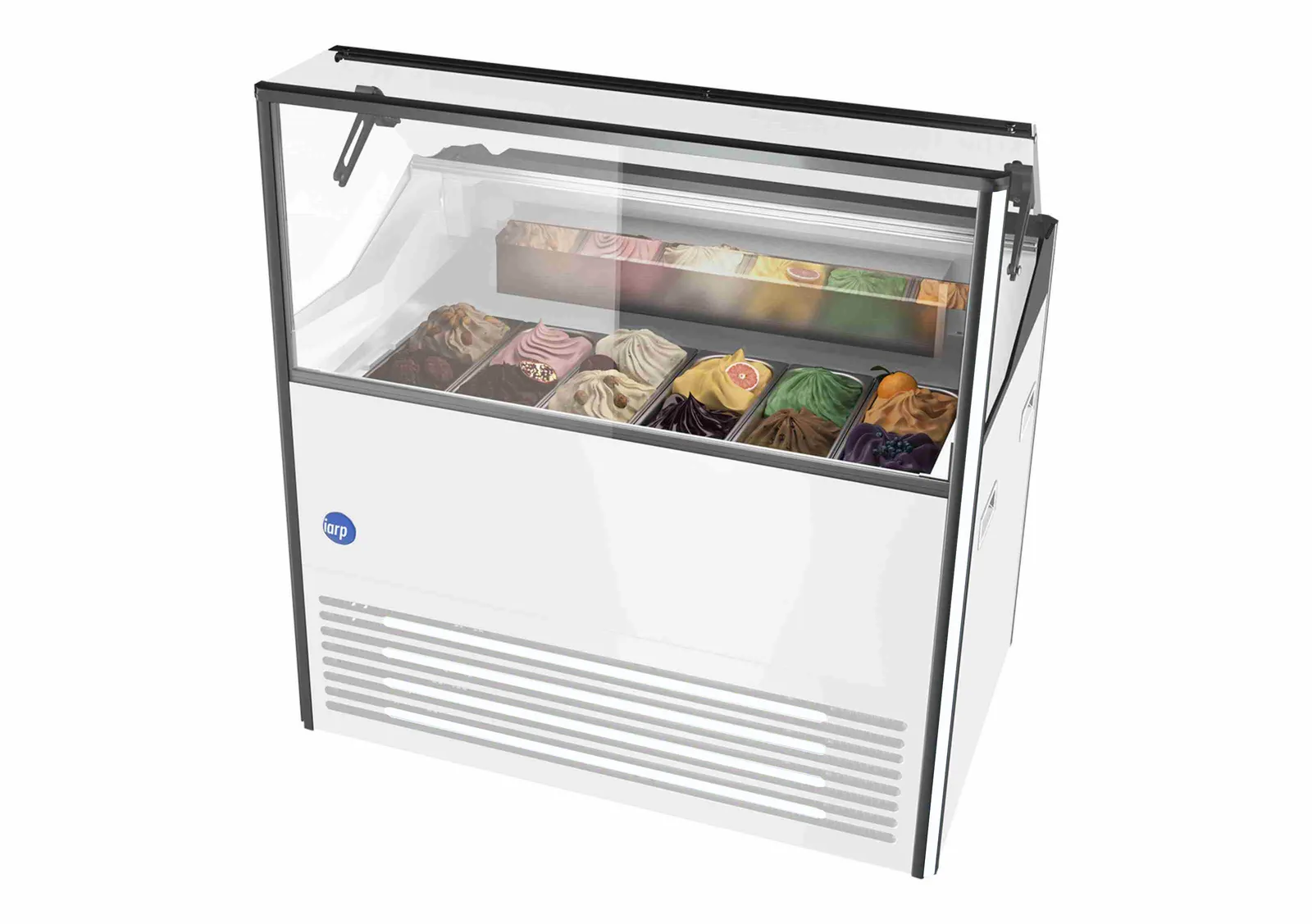 IARP Delight 6 Lite - 6 Tubs Scooping Ice Cream Cabinet