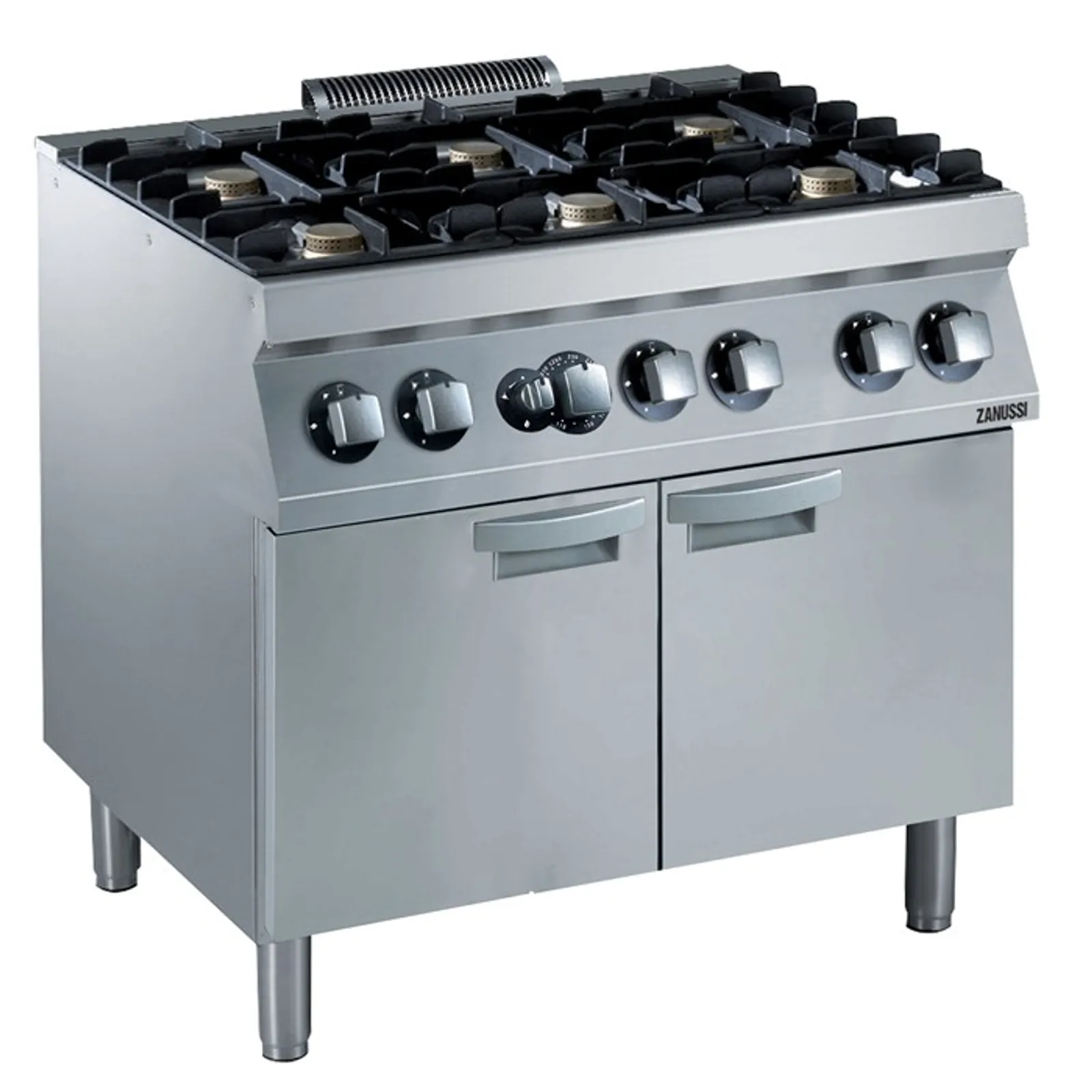Zanussi 372216 EVO700 - 6 Burner Gas Range on Large Gas Oven