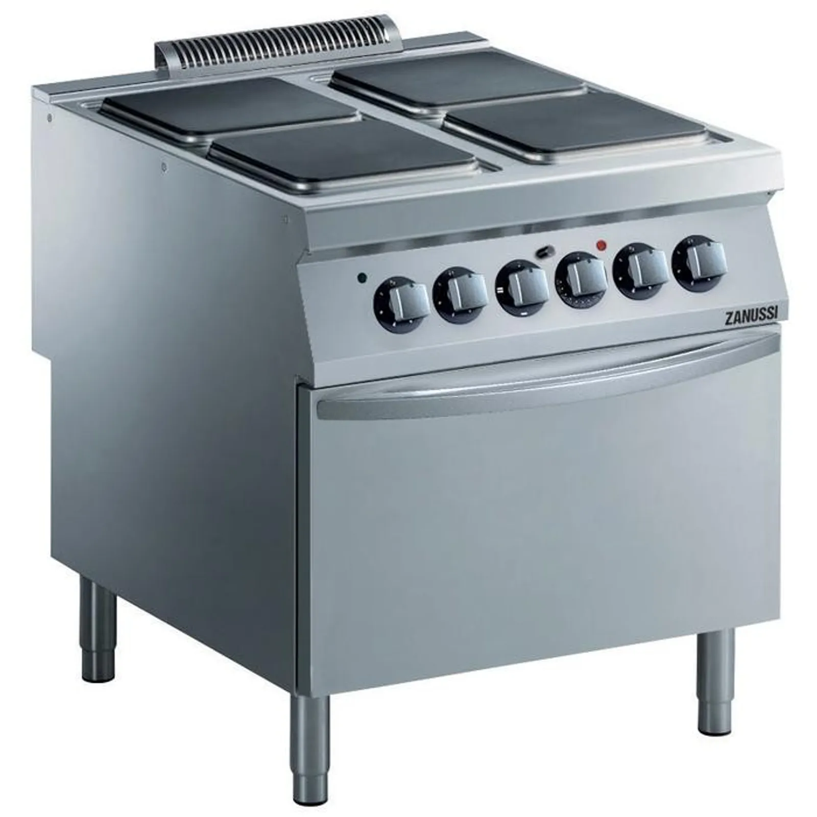 Zanussi 392041 EVO900 - 4 Electric Hot Plate Range on Electric Oven